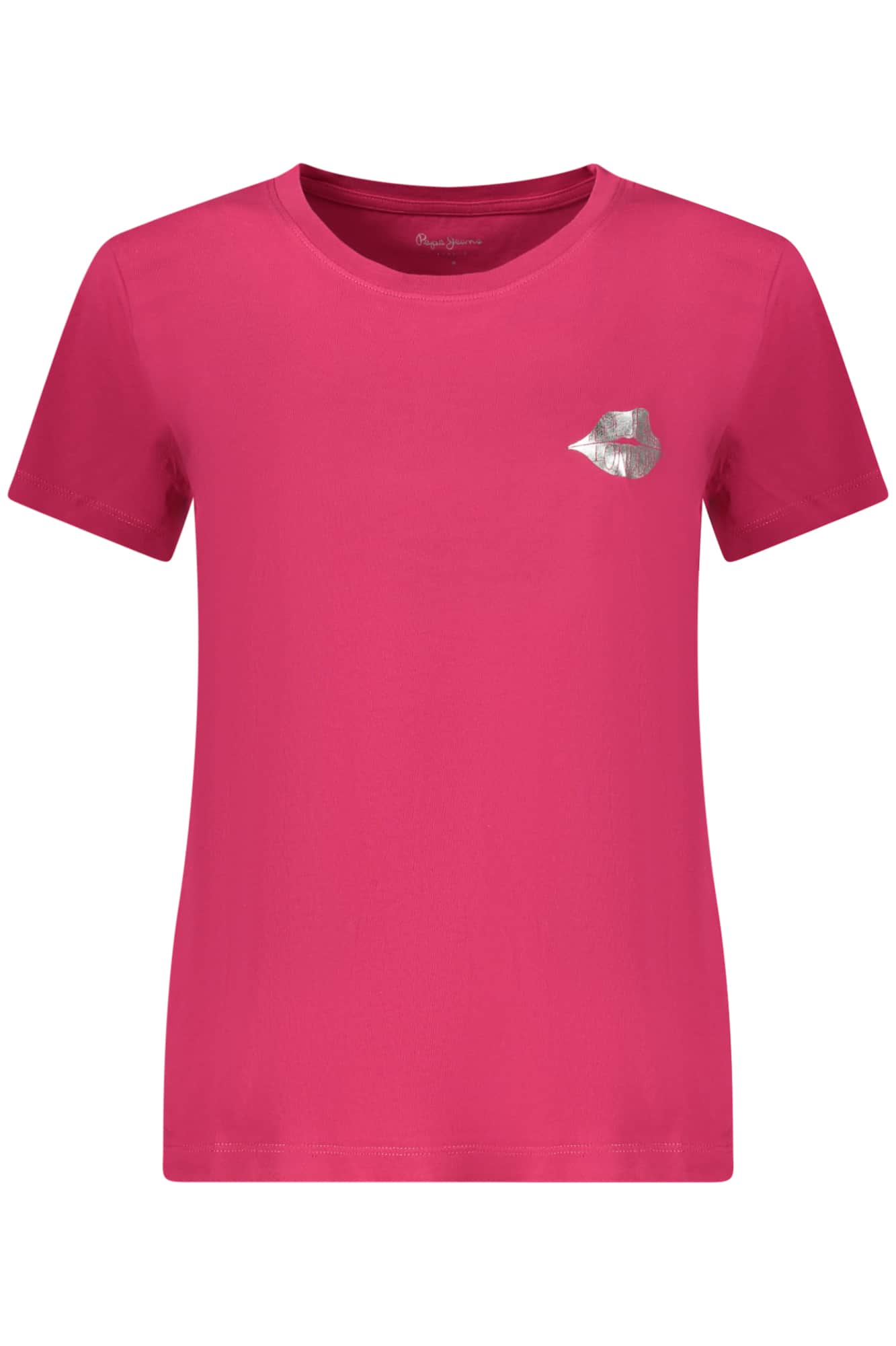 Pepe vaqueros mujer manga corta t-camisa blanco