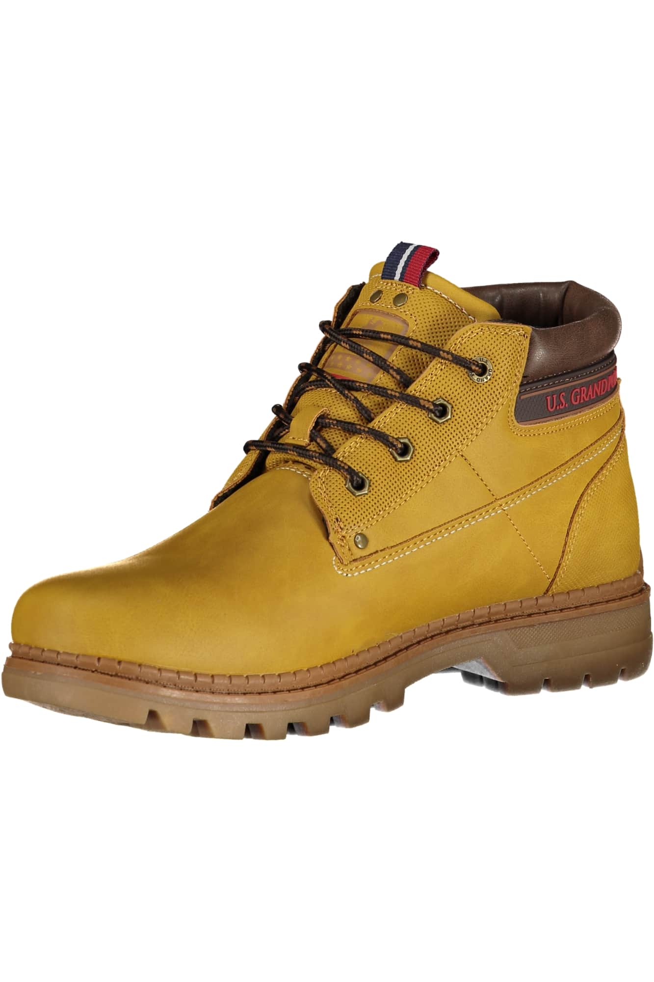 US Grand hombre marrón bota
