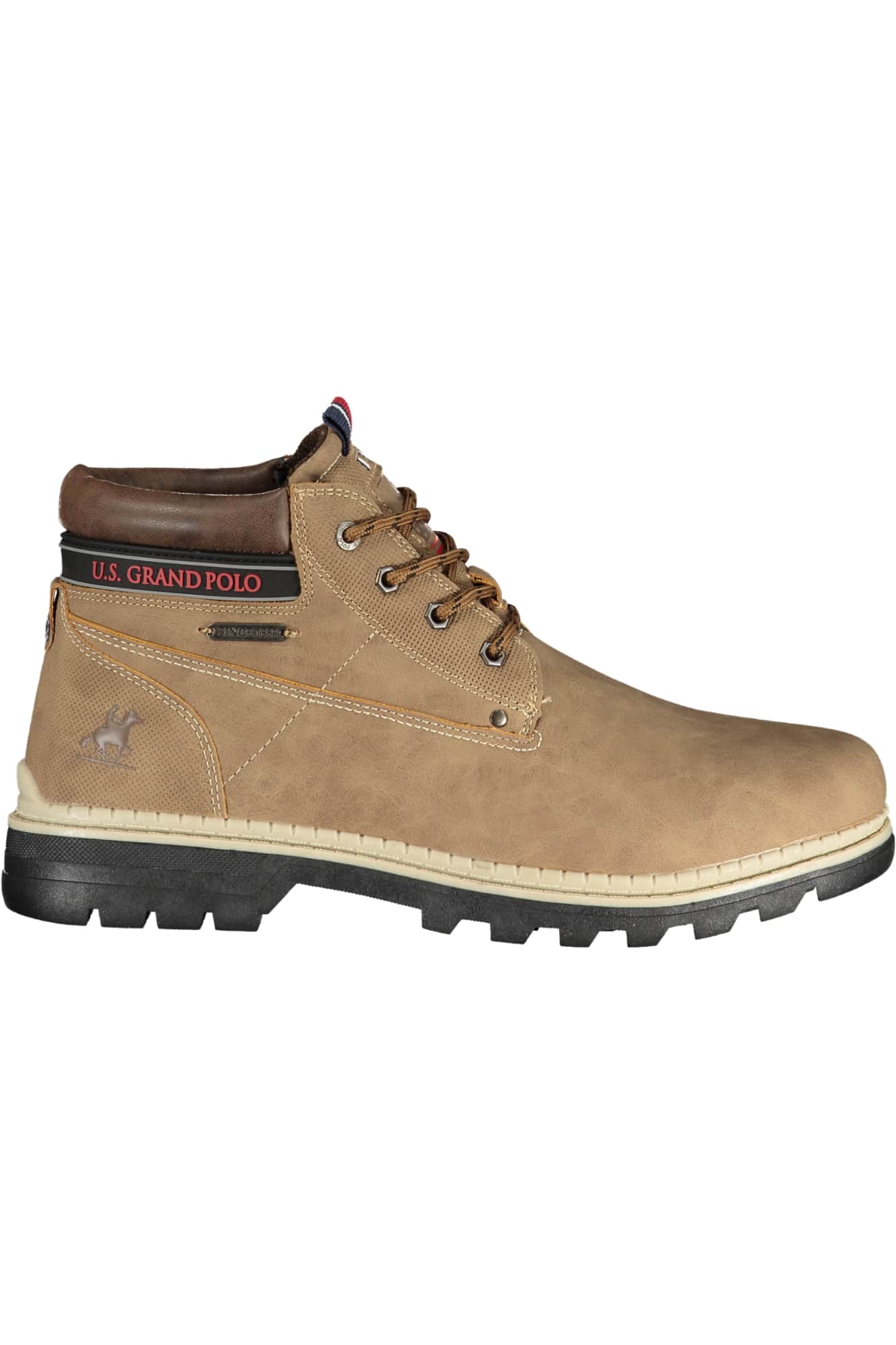 US Grand hombre marrón bota