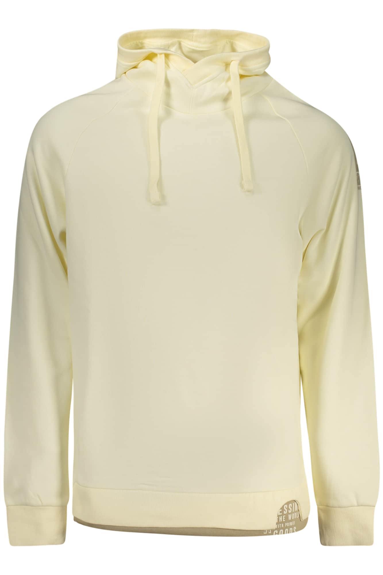 Rifle hombre con cremallera sudadera blanco