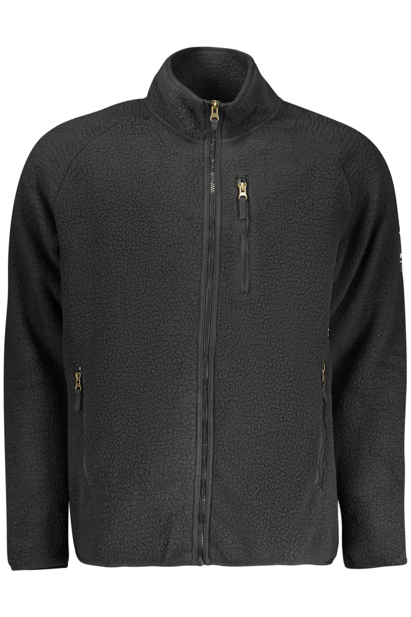 US Grand hombre verde con cremallera sudadera