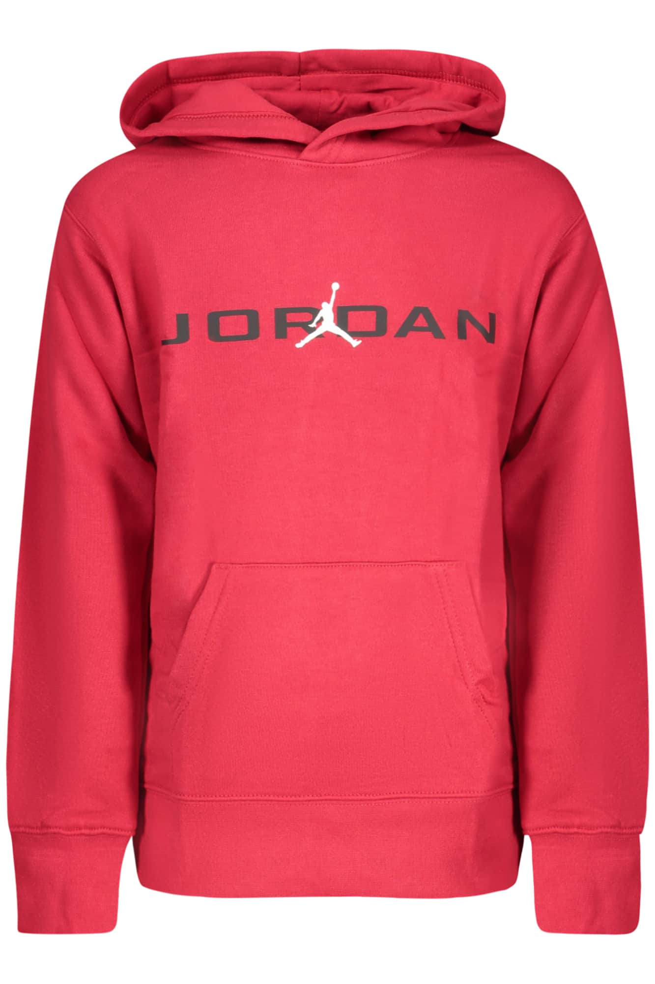 Jordan niños negro con cremallera sudadera
