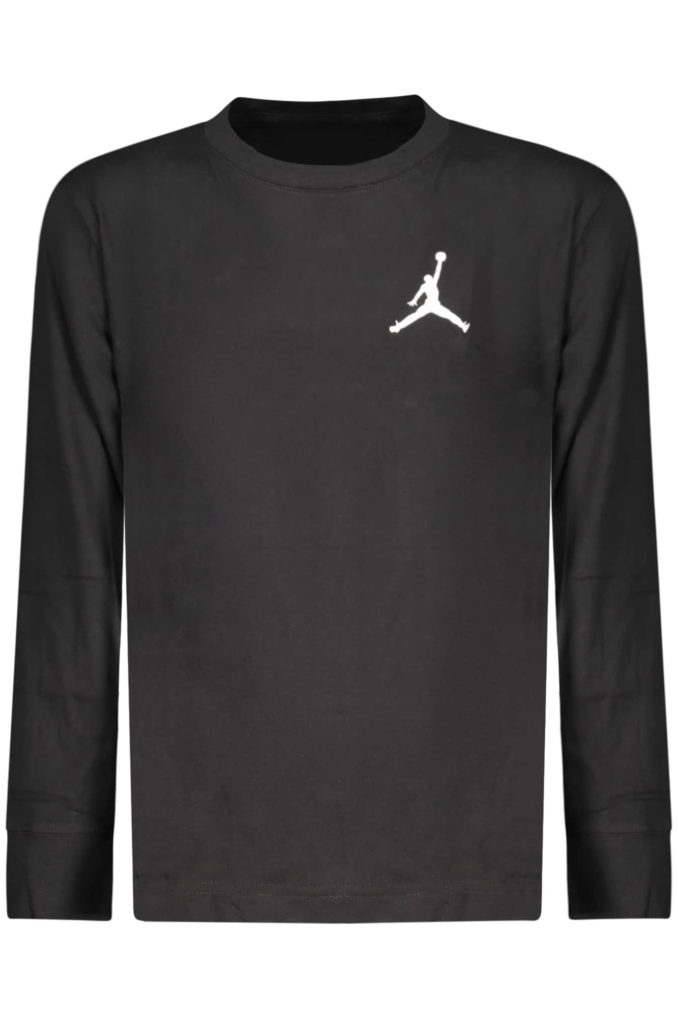 Jordan manga larga t-camisa para niños, negro