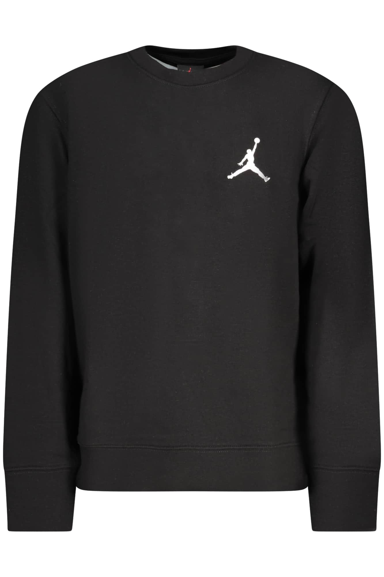 Jordan niños negro con cremallera sudadera