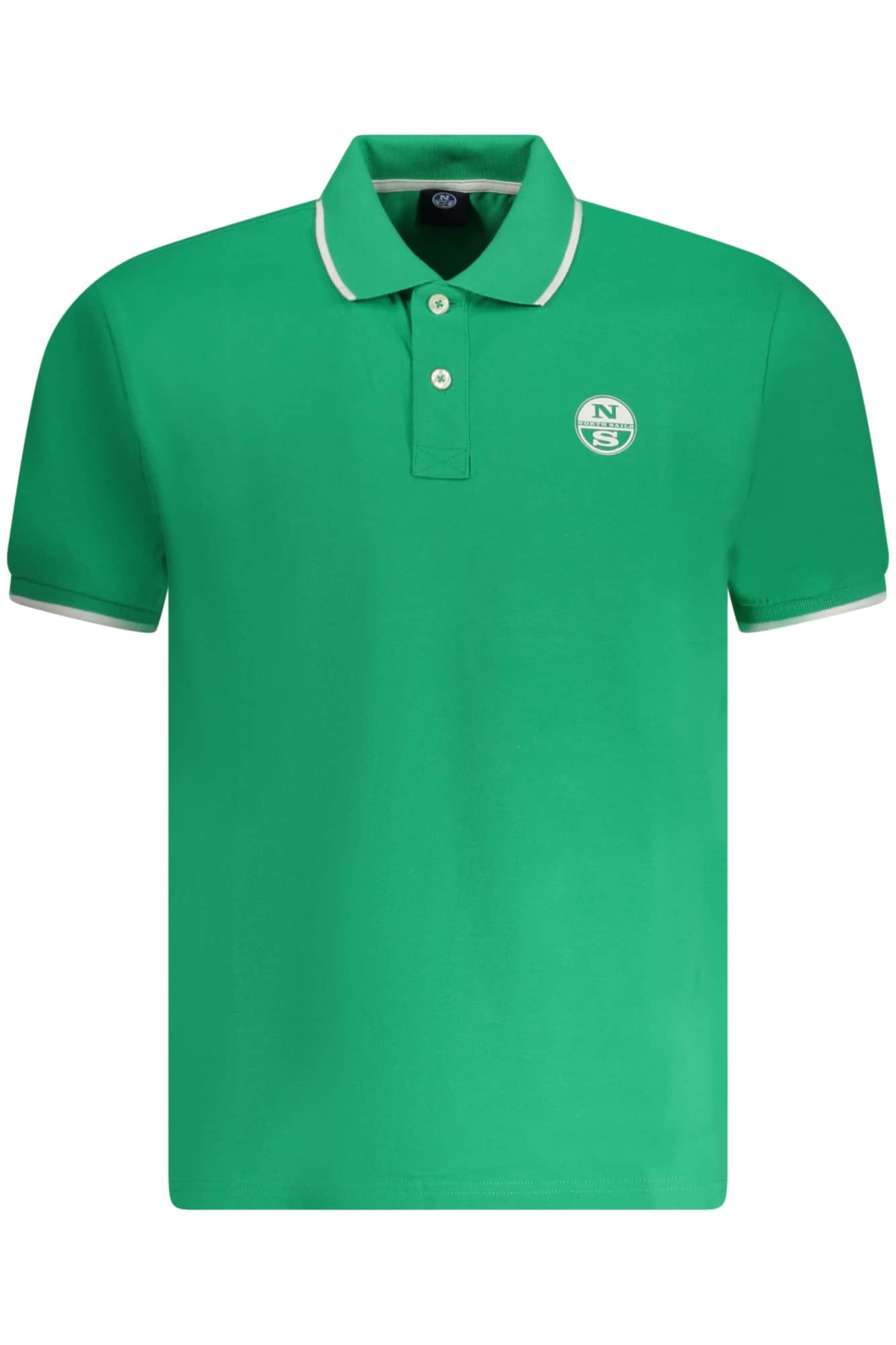 North Sails hombre manga corta polo, verde