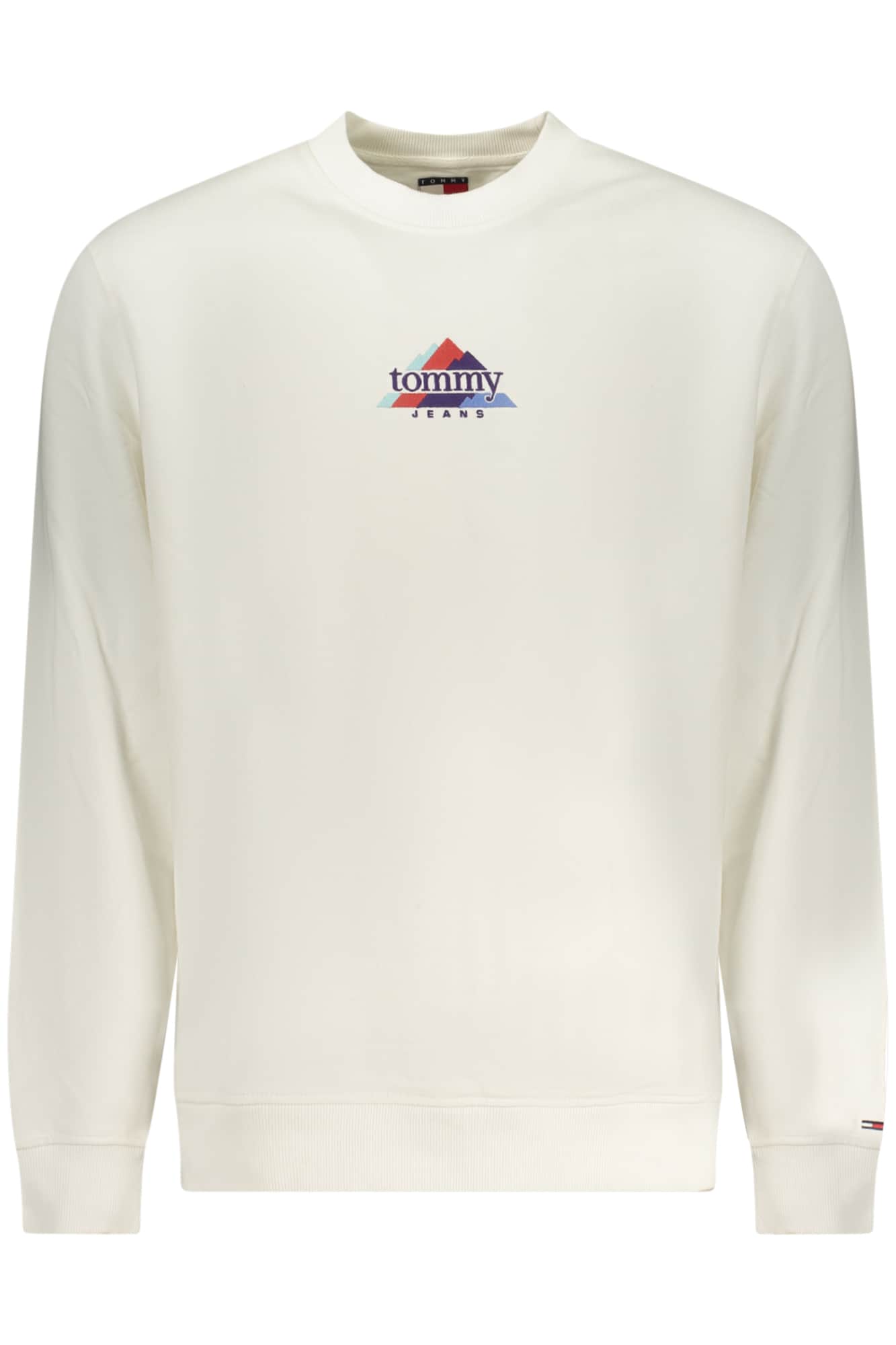 Tommy Hilfiger hombre con cremallera sudadera blanco