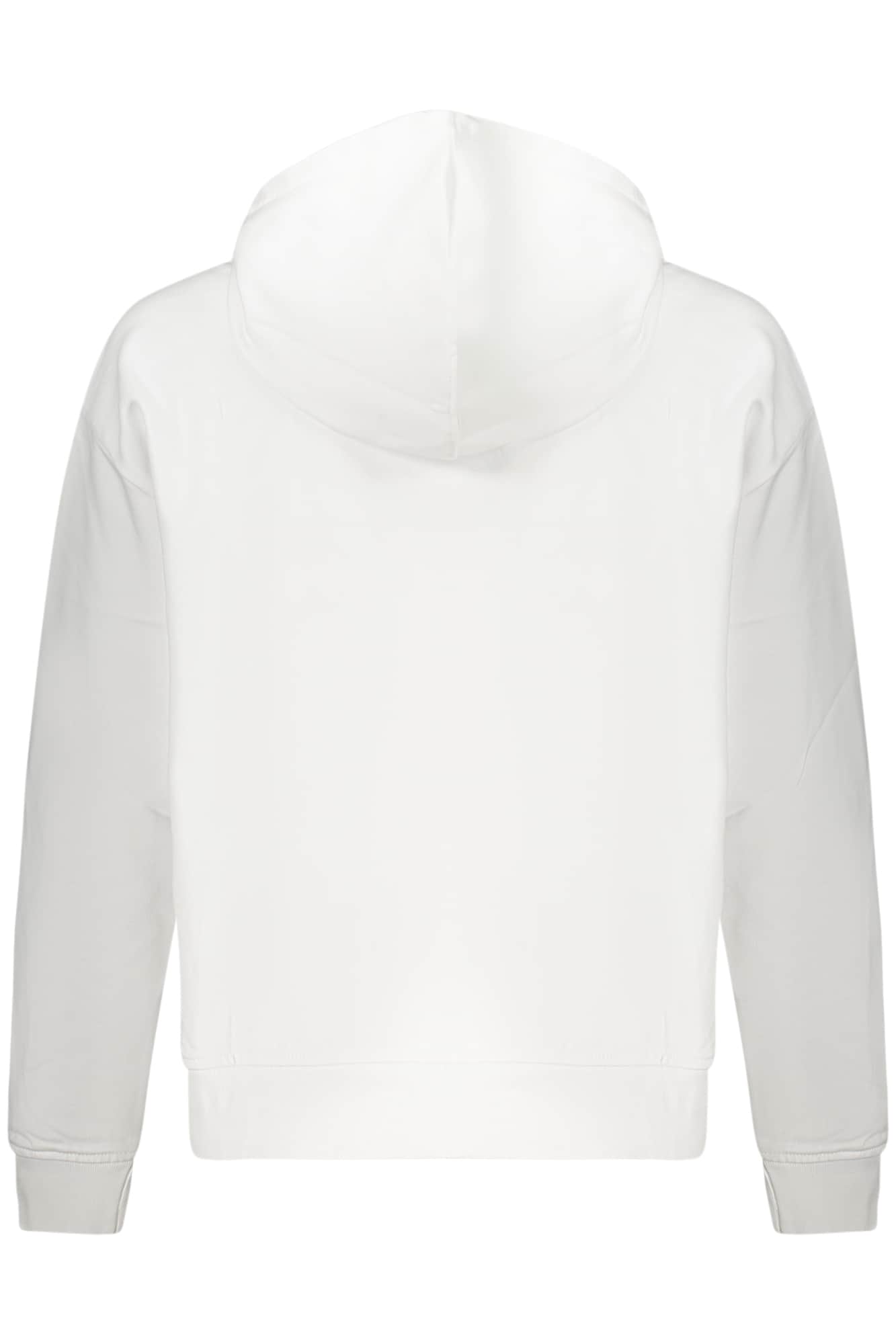 Calvin Klein mujer con cremallera sudadera blanco