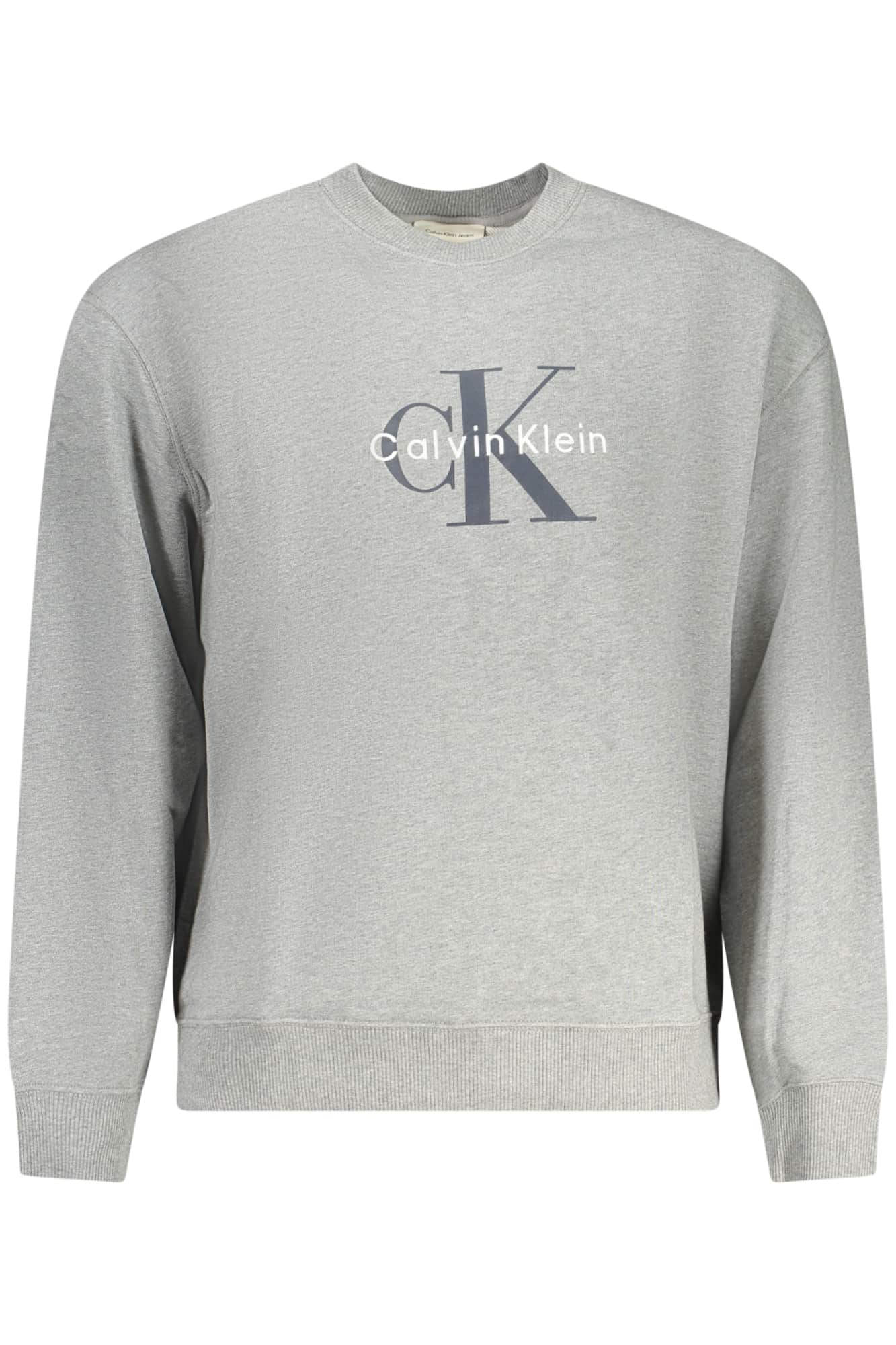 Calvin Klein hombre gris con cremallera sudadera