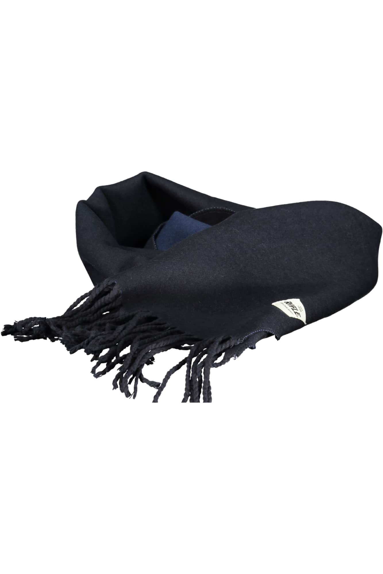 Rifle bufanda hombre azul