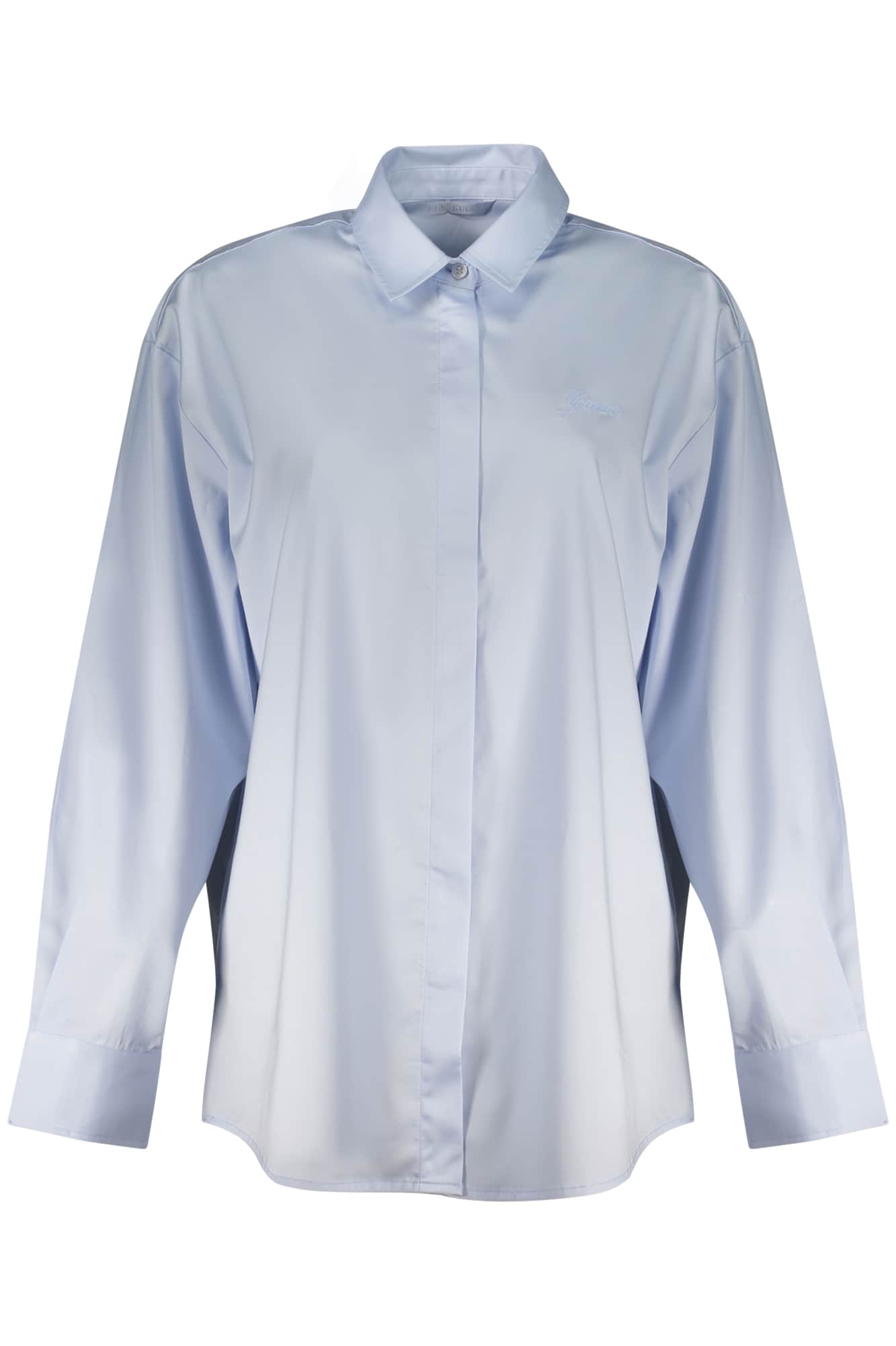 Guess vaqueros mujer manga larga camisa blanco