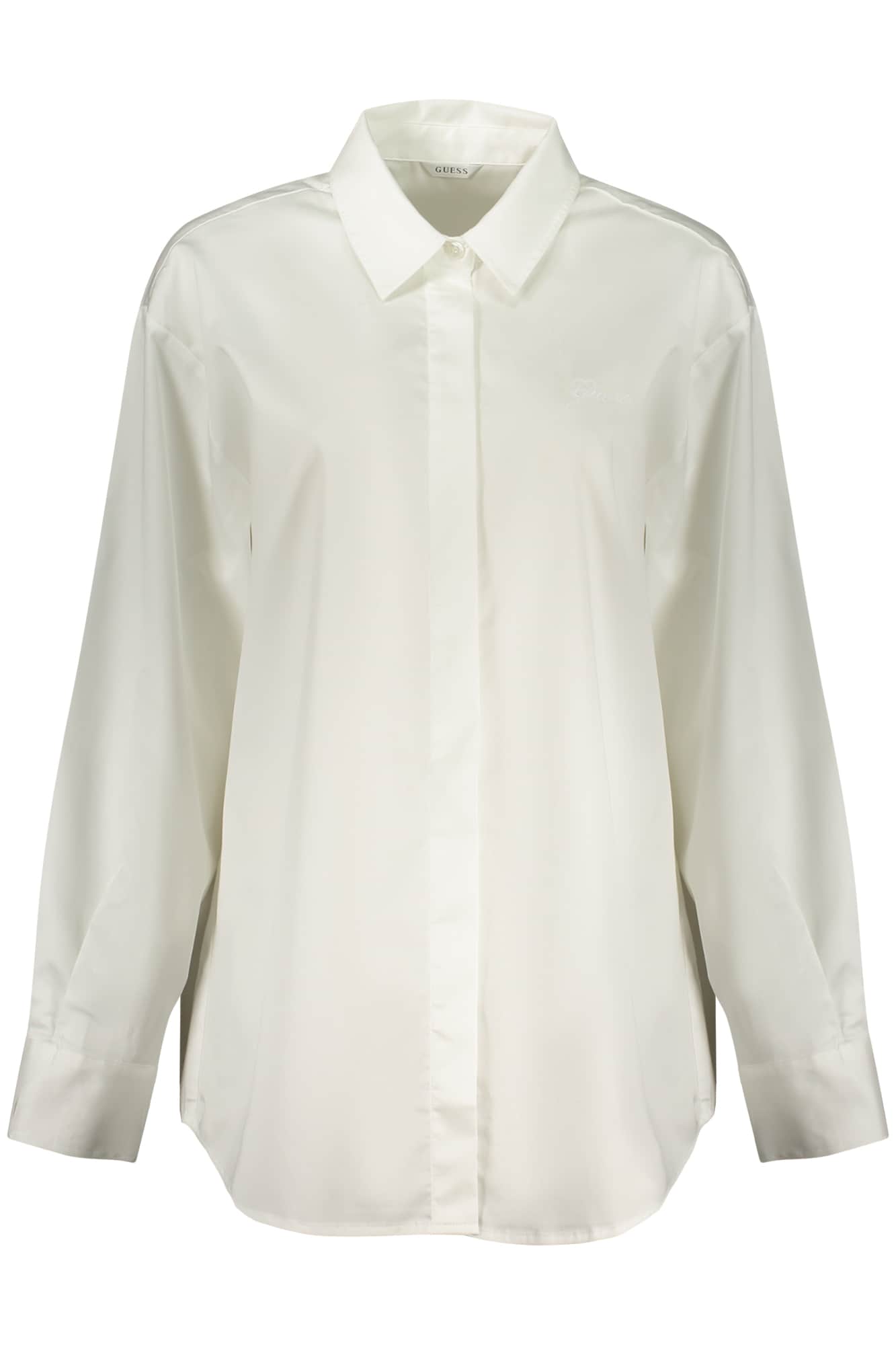 Guess vaqueros mujer manga larga camisa blanco