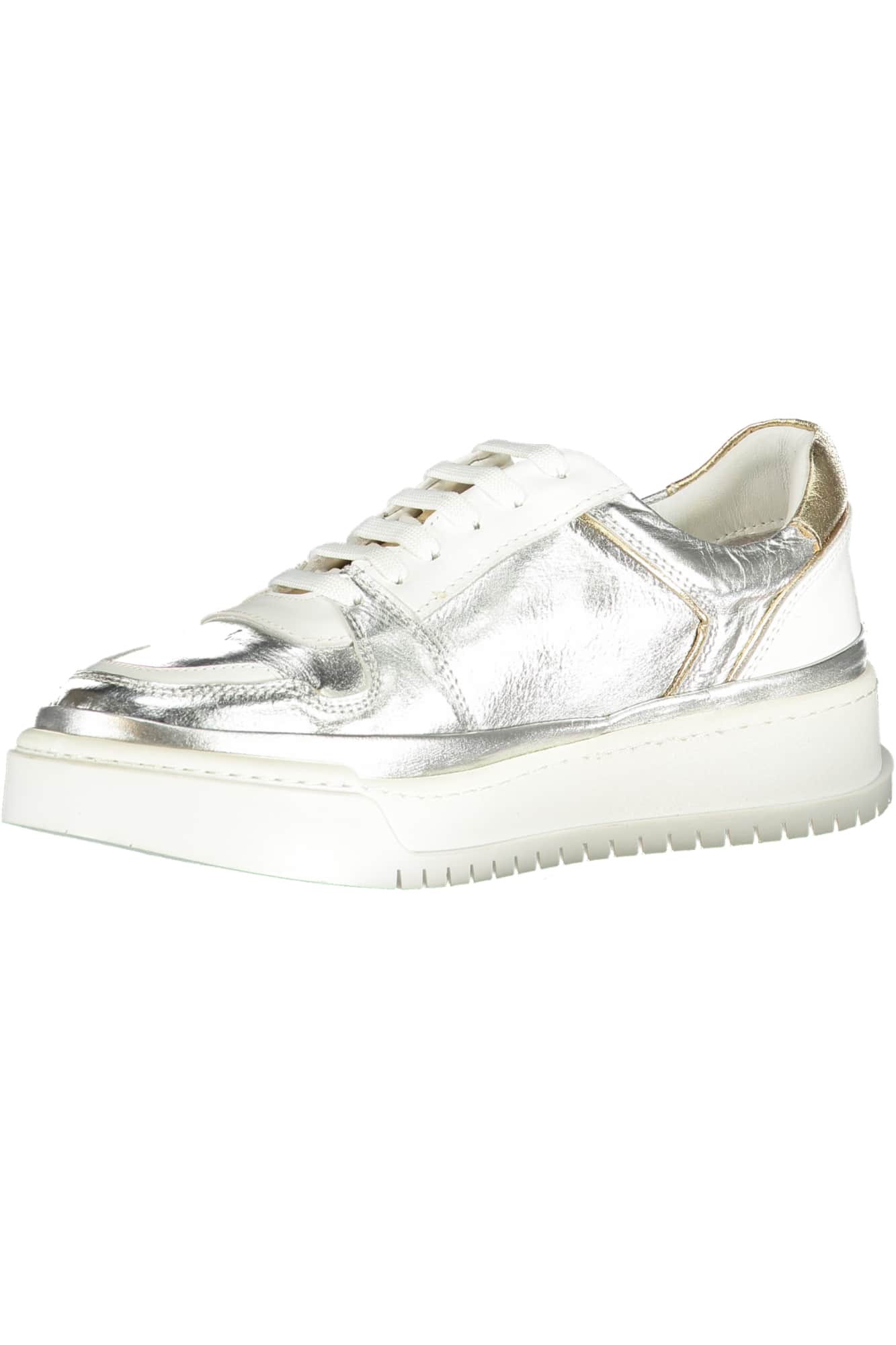 Cafenoir plateado mujer zapatillas deportivas