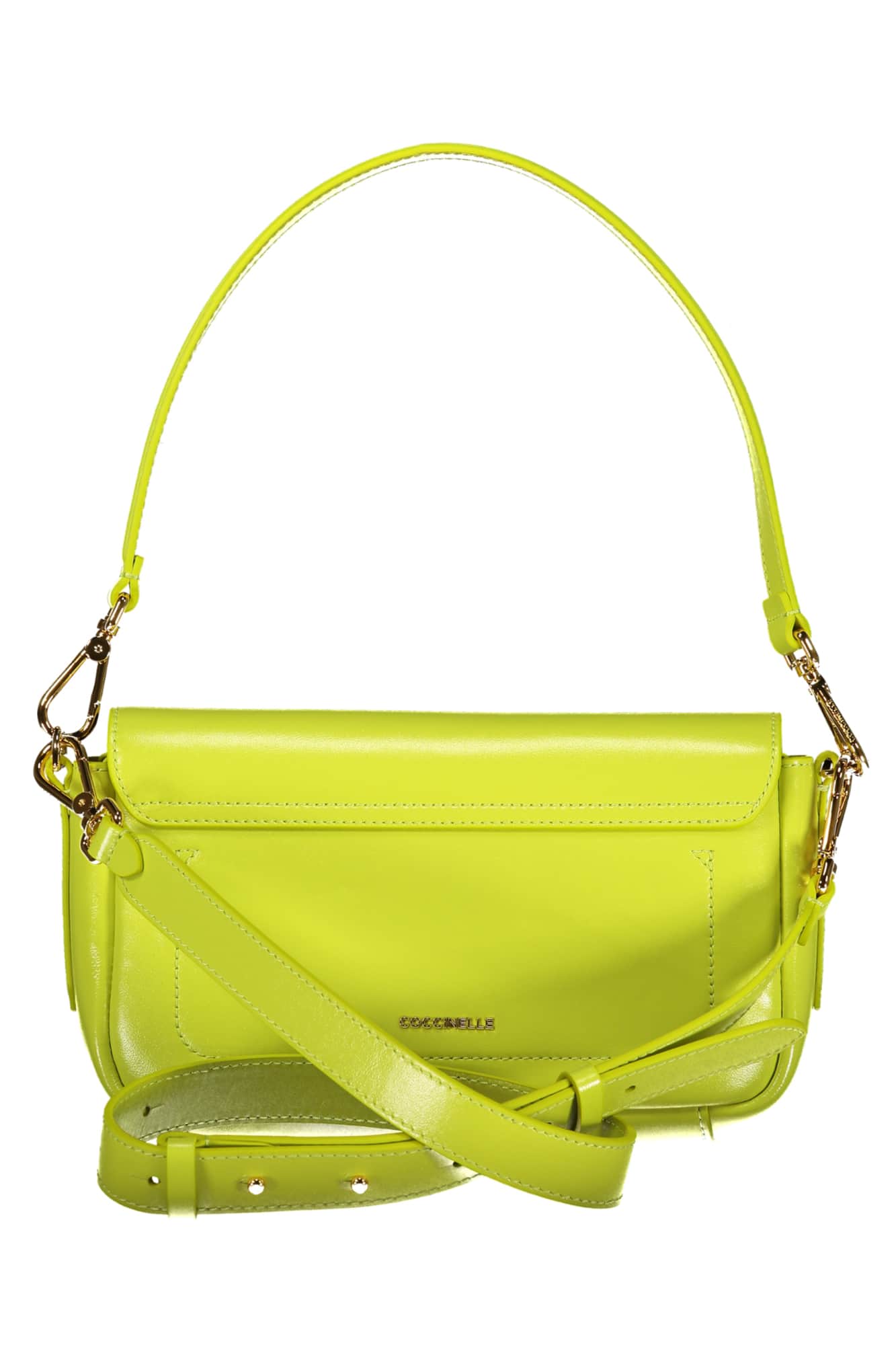 Coccinelle mujer verde bolso