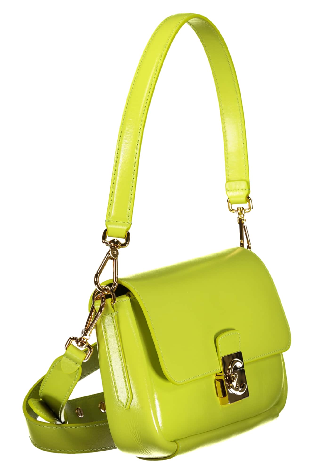Coccinelle mujer verde bolso
