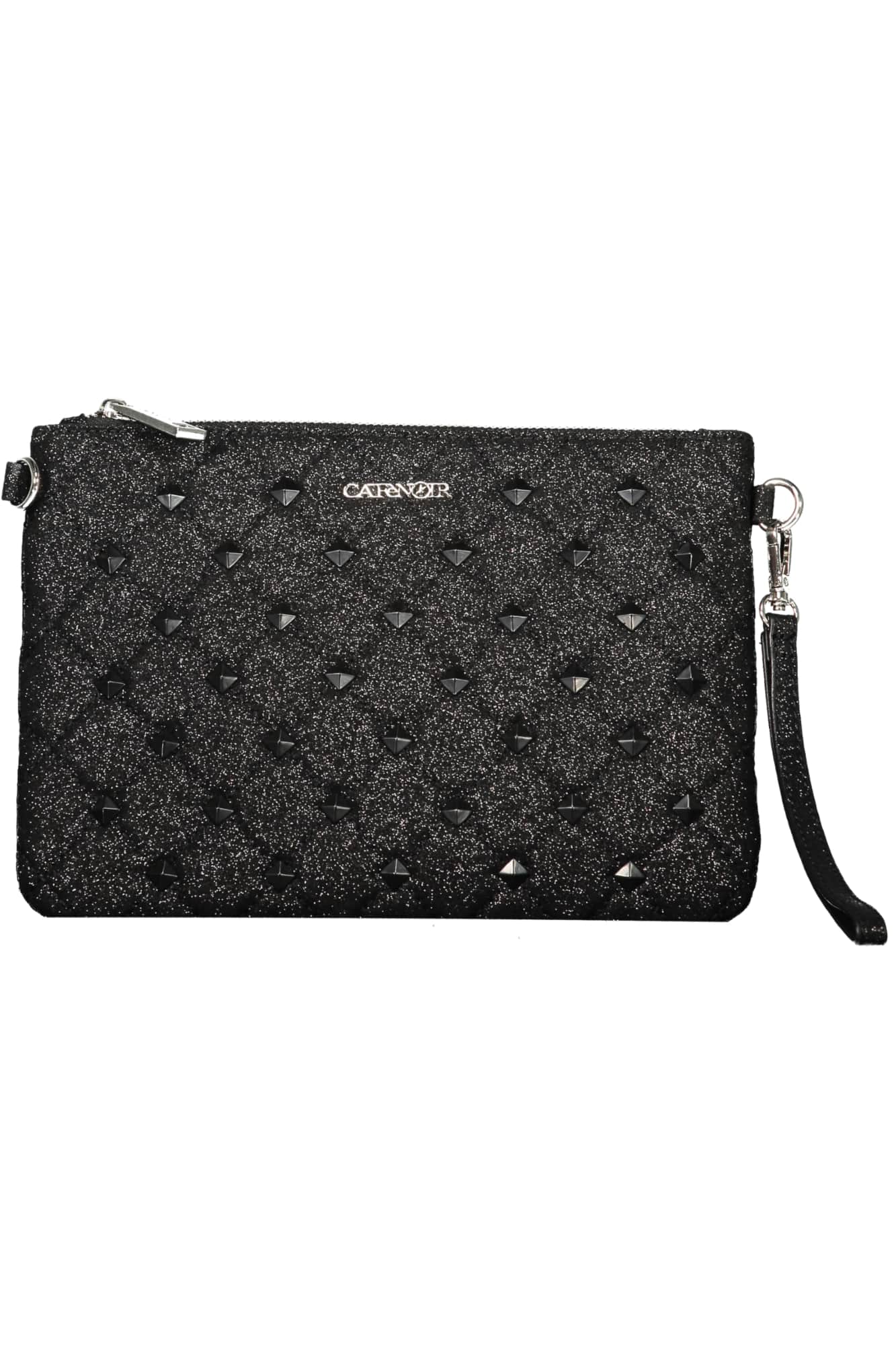 Cafenoir mujer negro clutch bolso