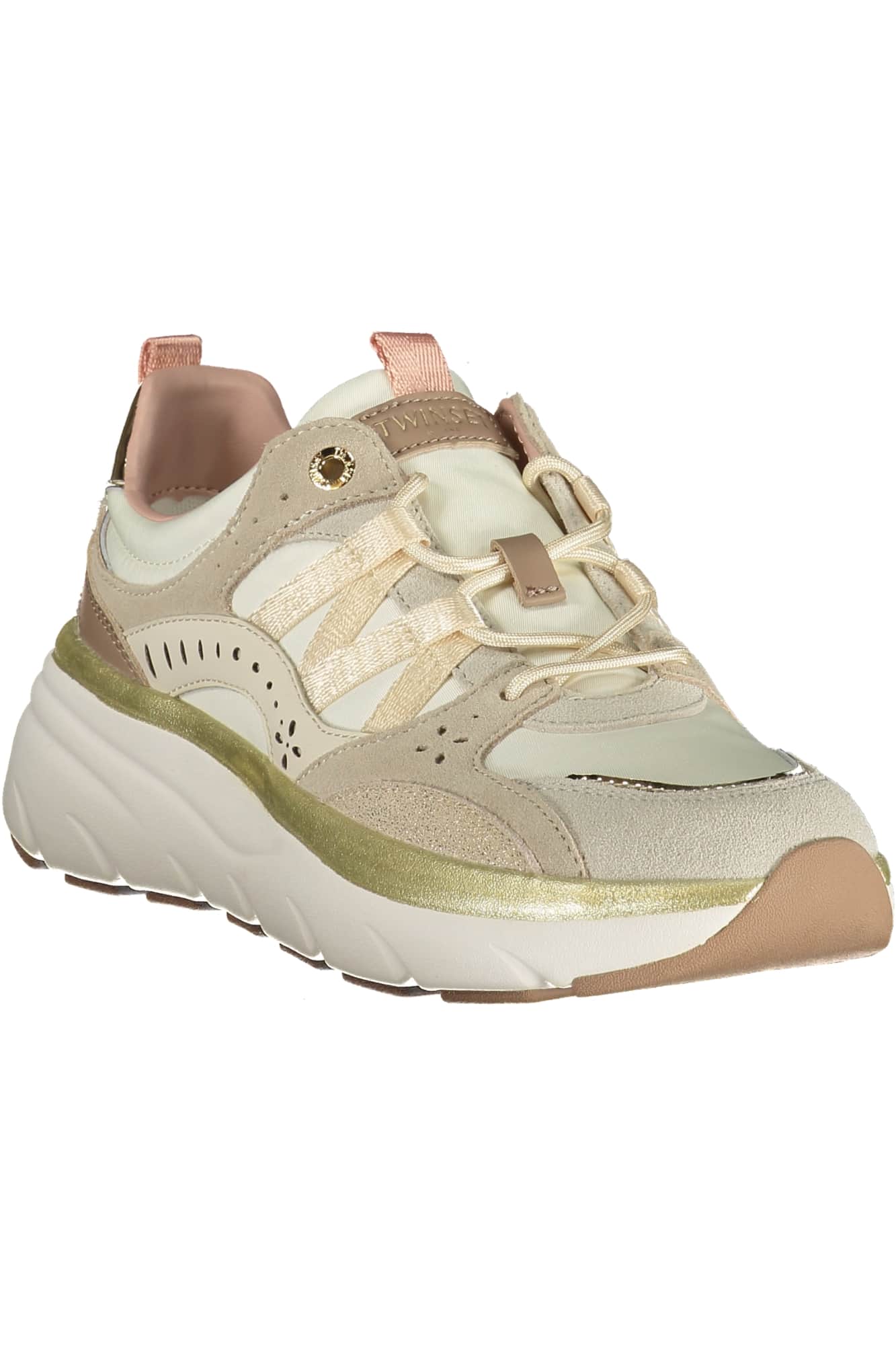 Twinset mujer beige zapatillas deportivas