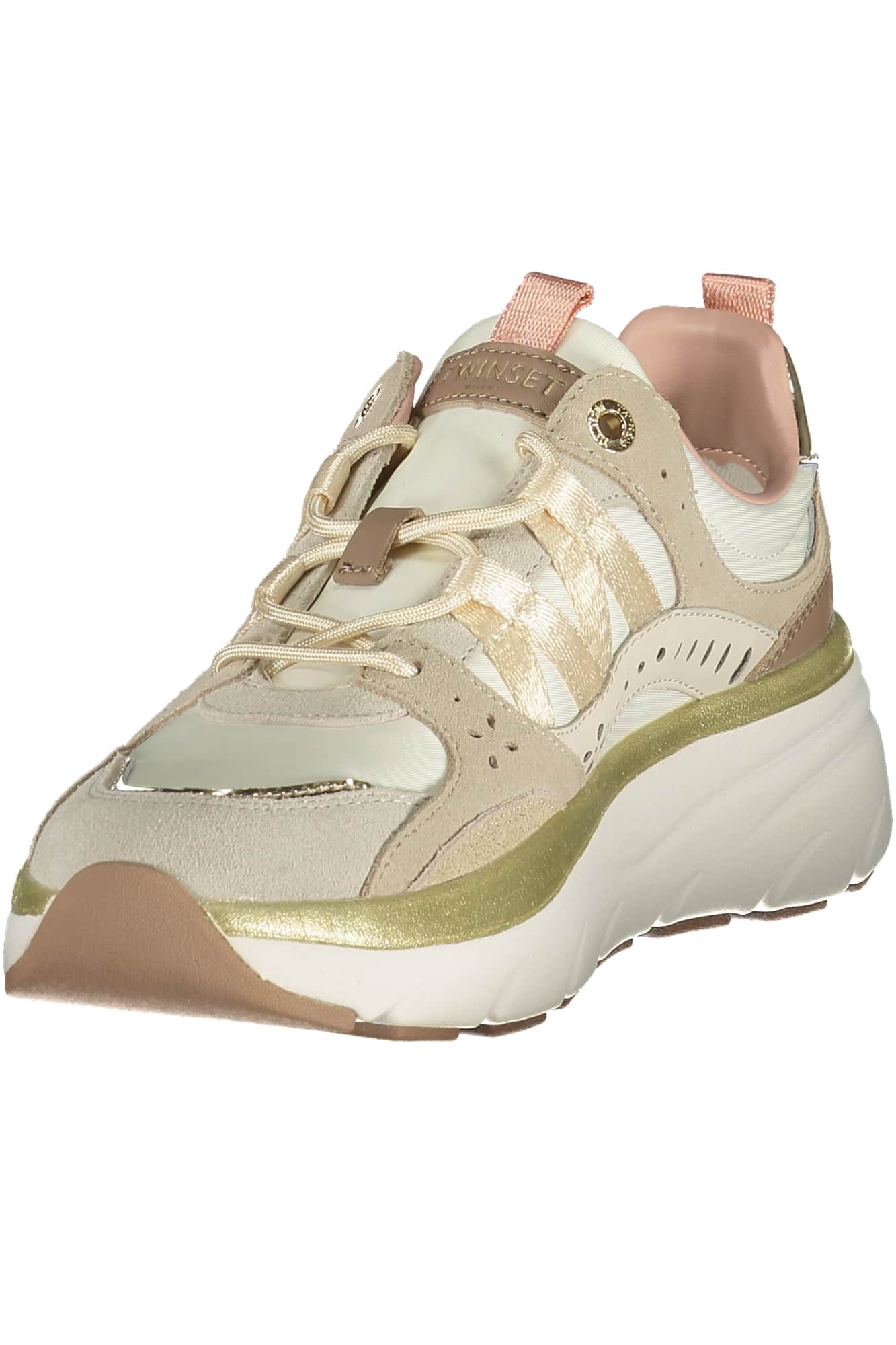 Twinset mujer beige zapatillas deportivas