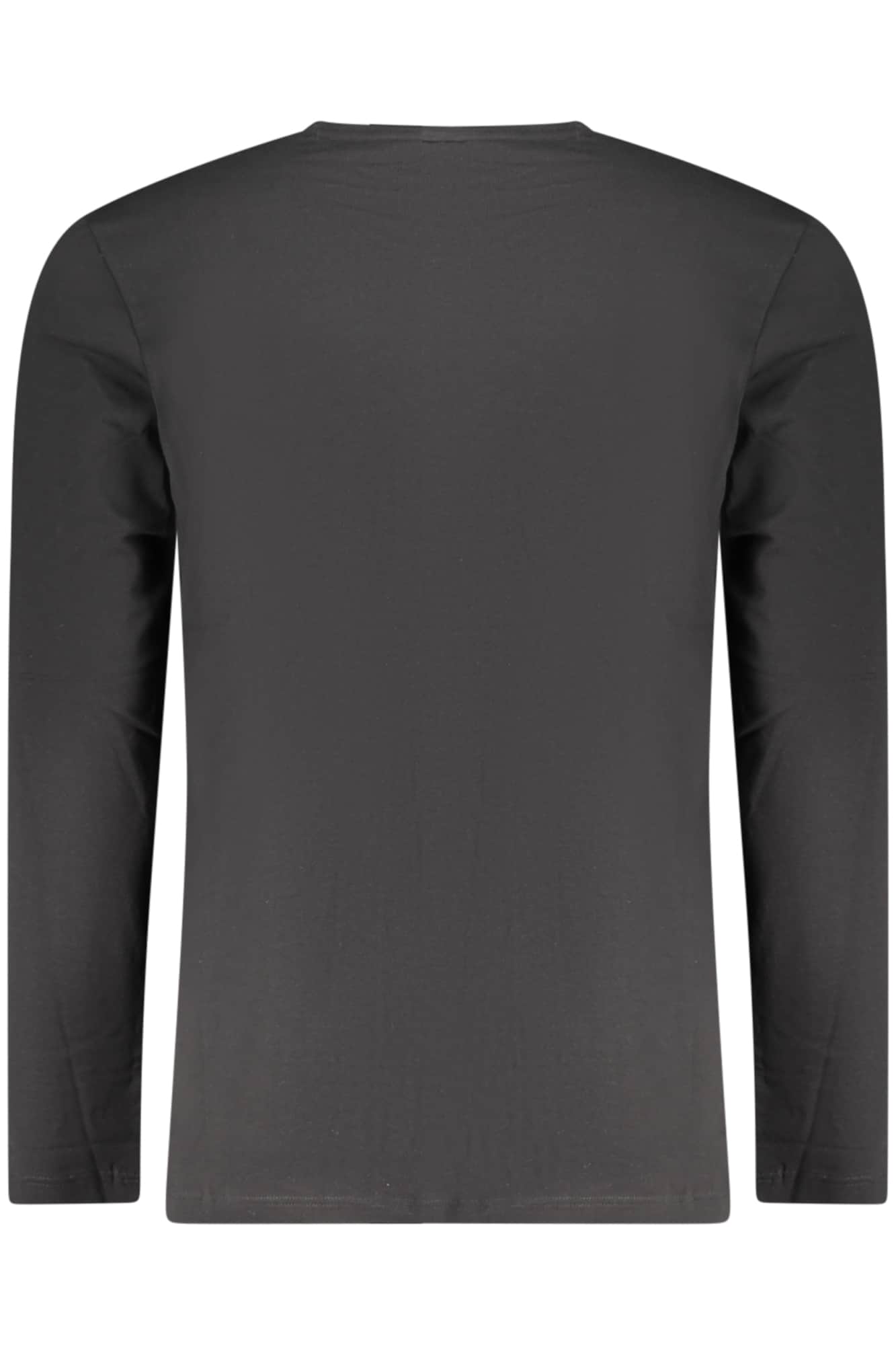 Boss hombre manga larga t-camisa, azul