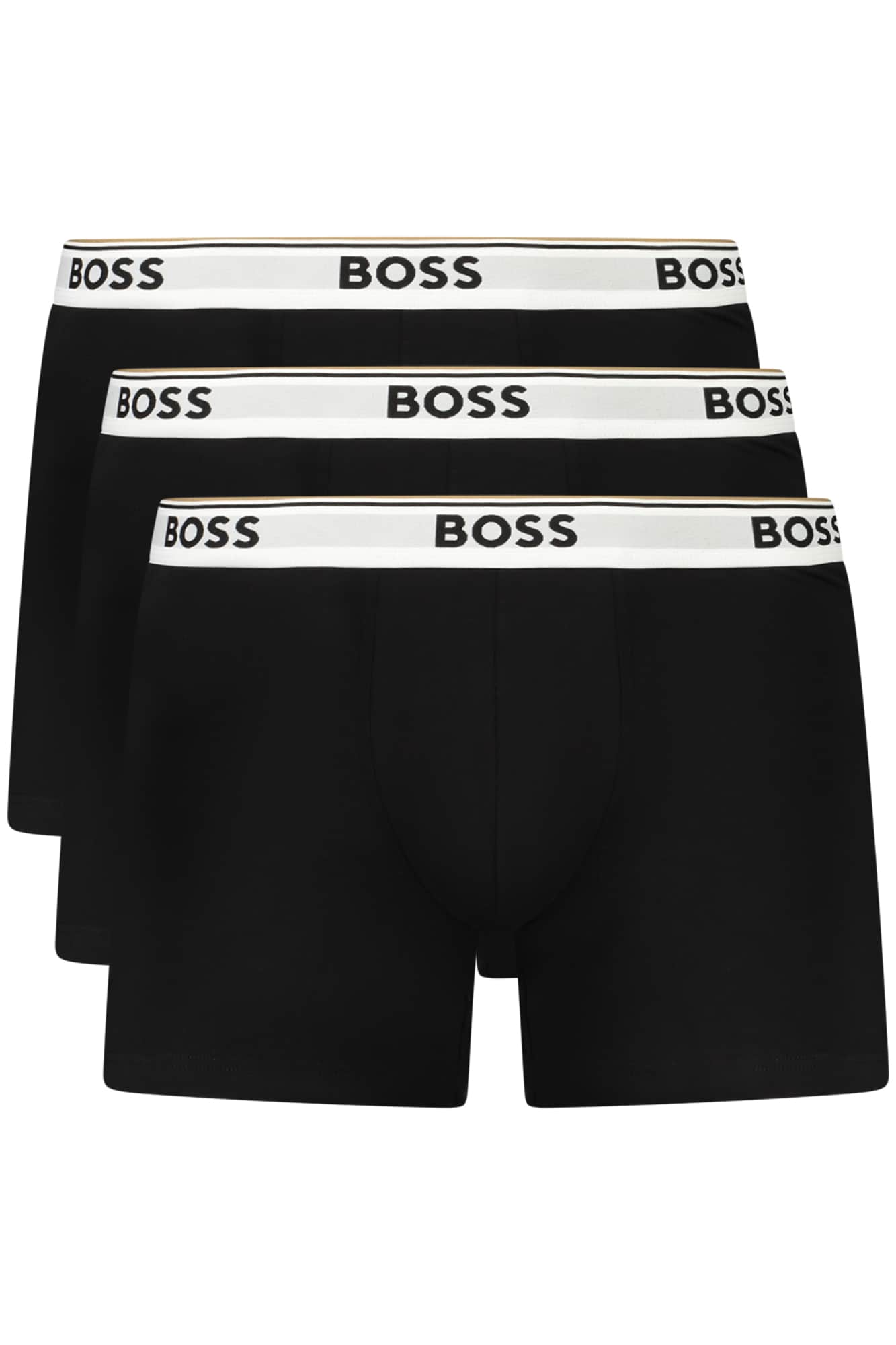 Boss hombre negro bóxer