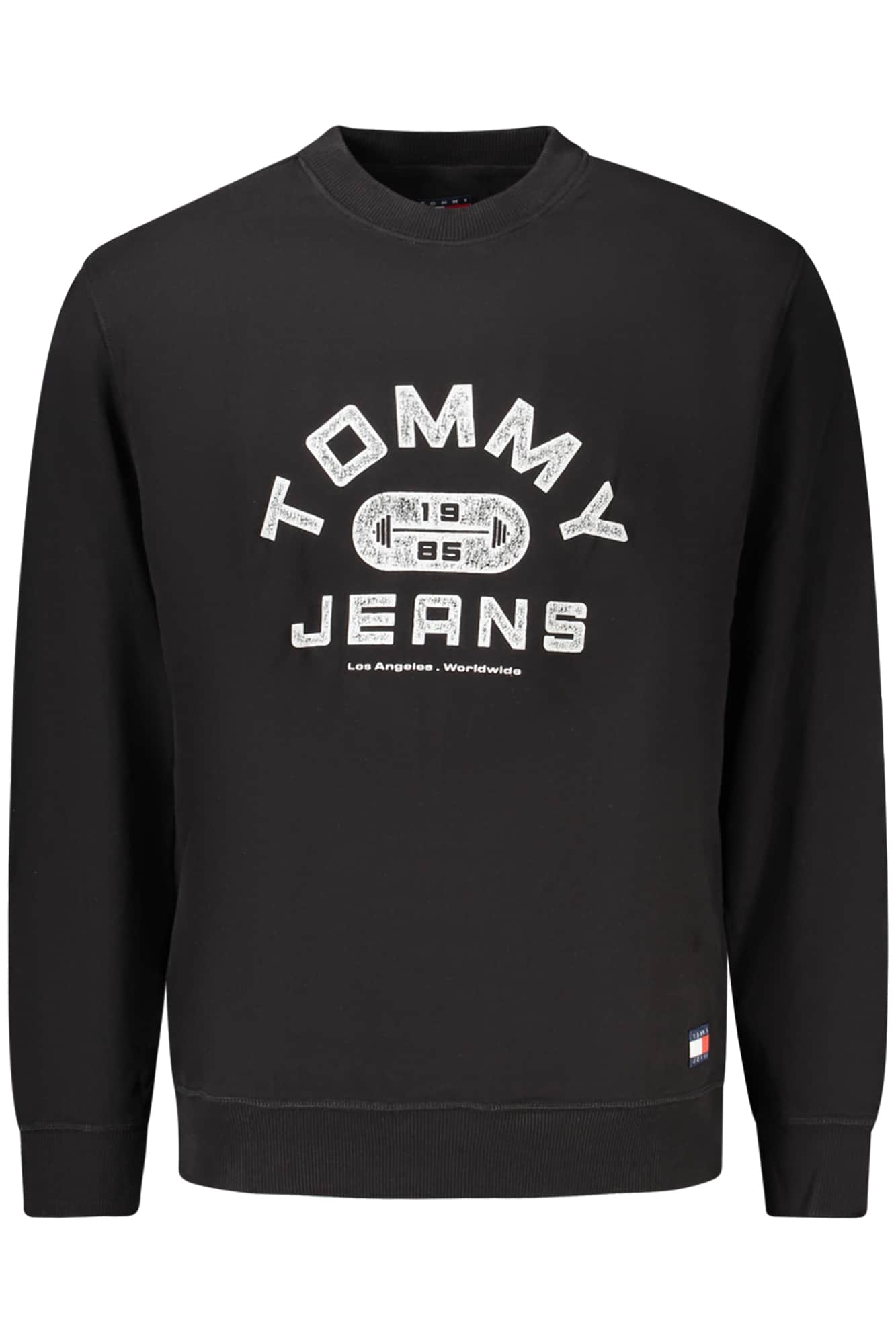 Tommy Hilfiger hombre negro con cremallera sudadera