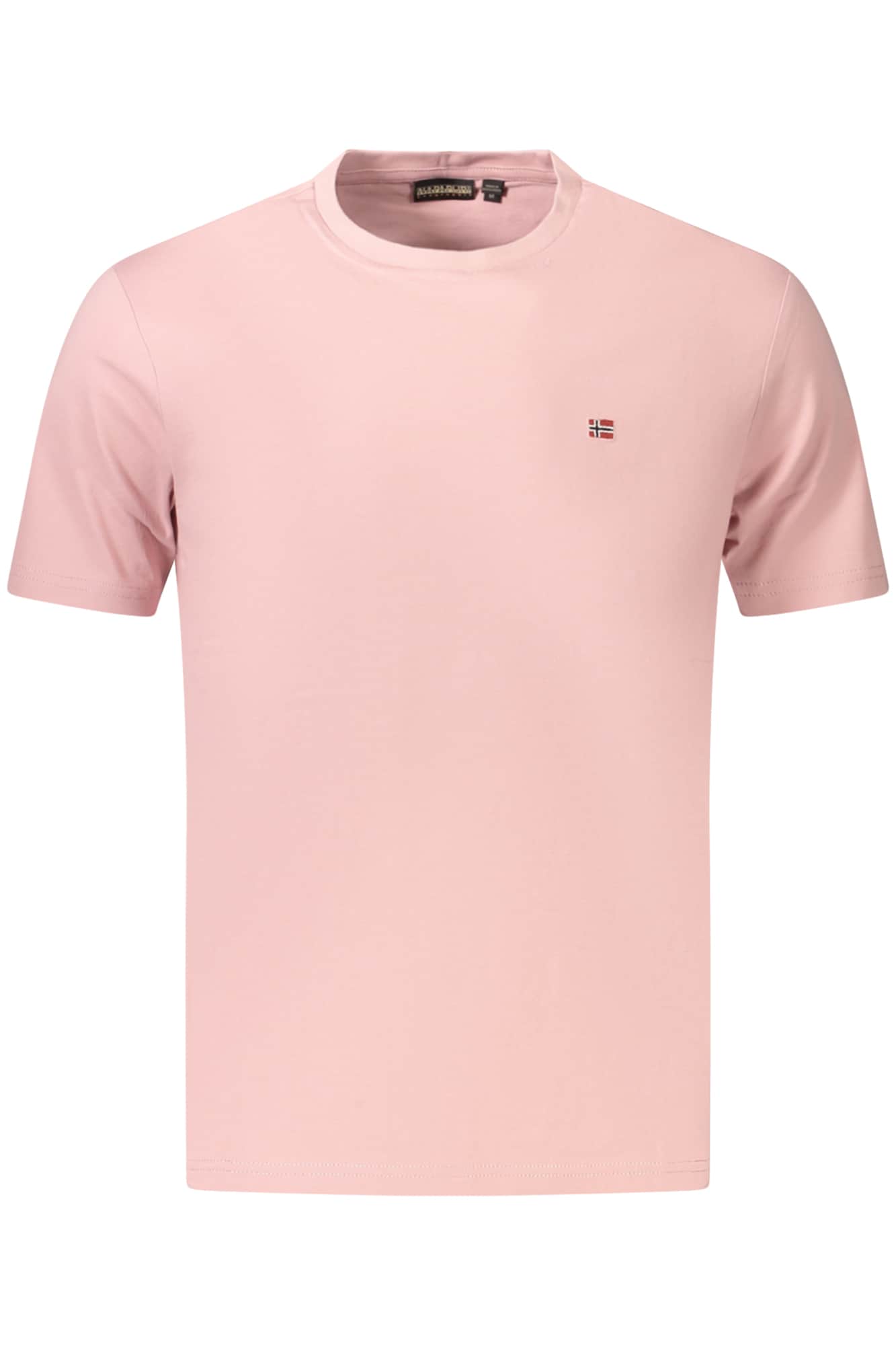Napapijri hombre manga corta t-camisa gris