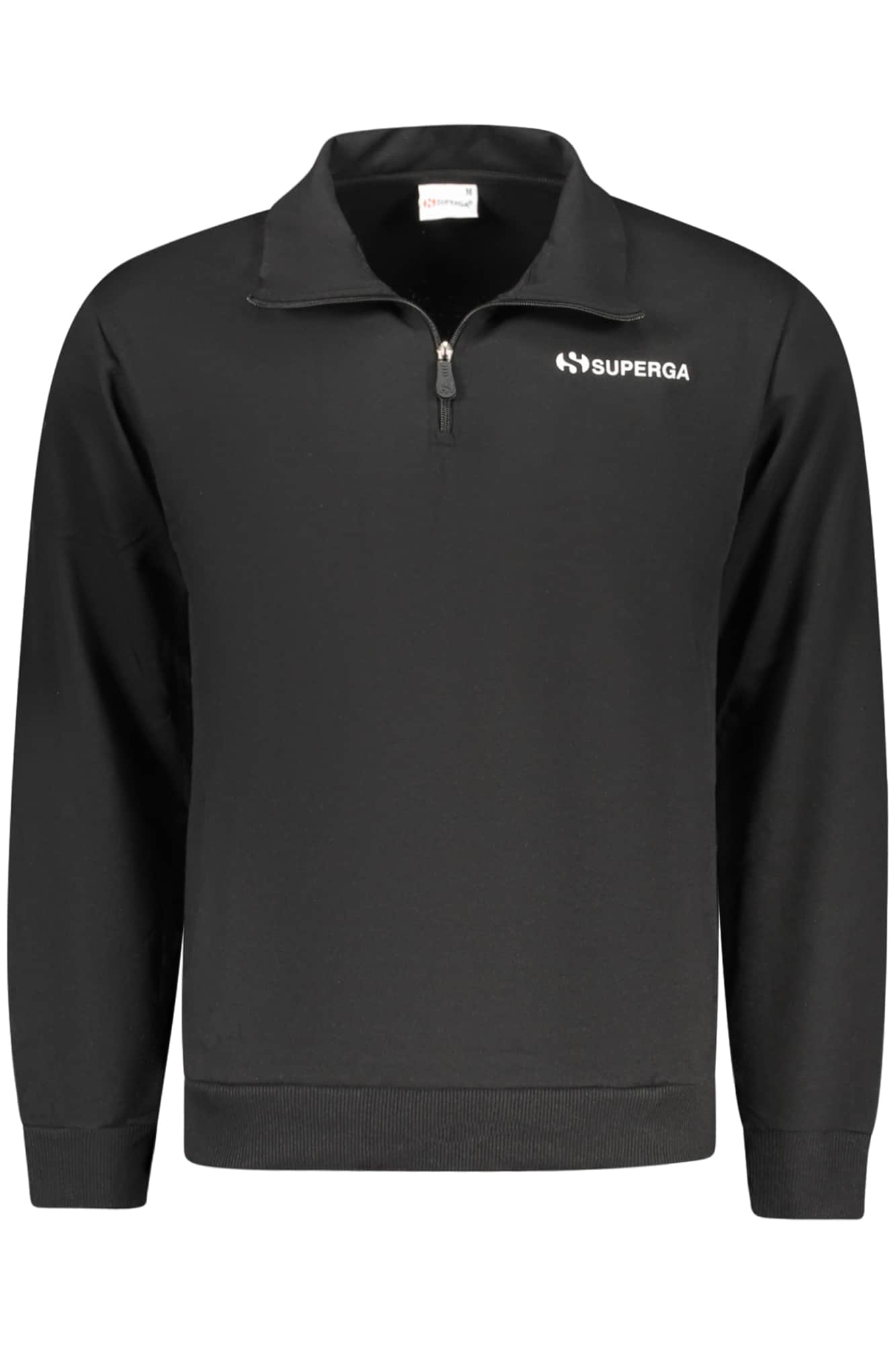 Superga hombre con cremallera sudadera, azul