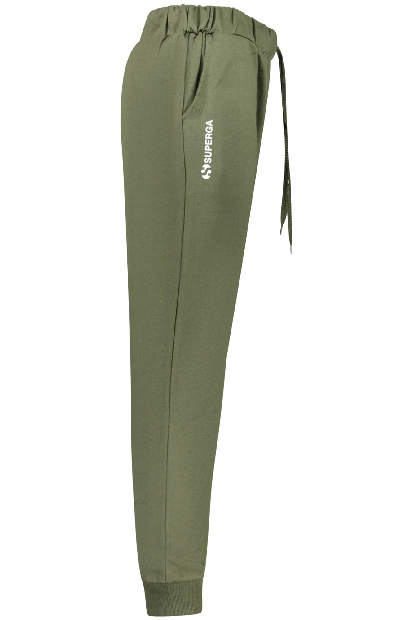 Superga hombre largo chándal pantalón verde
