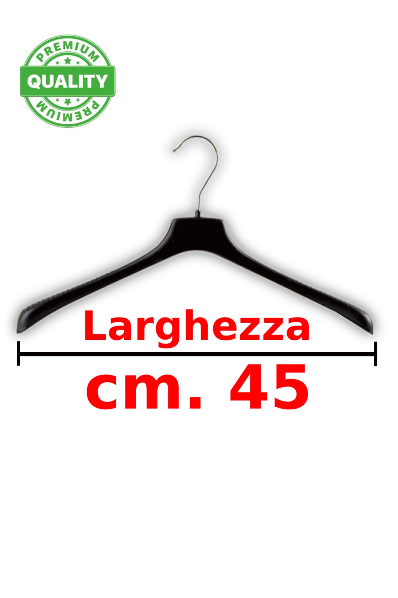 Negro hombre punto hangers