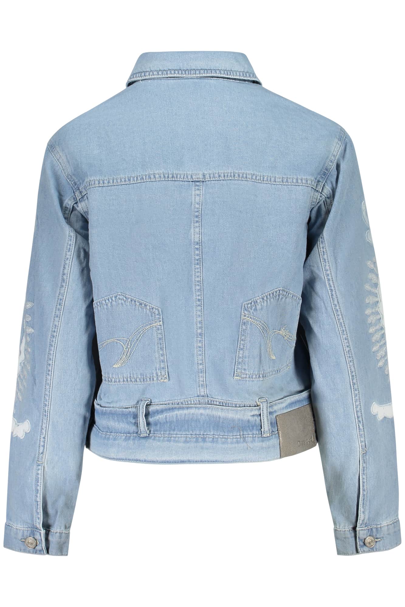 Desigual mujer denim chaqueta, azul
