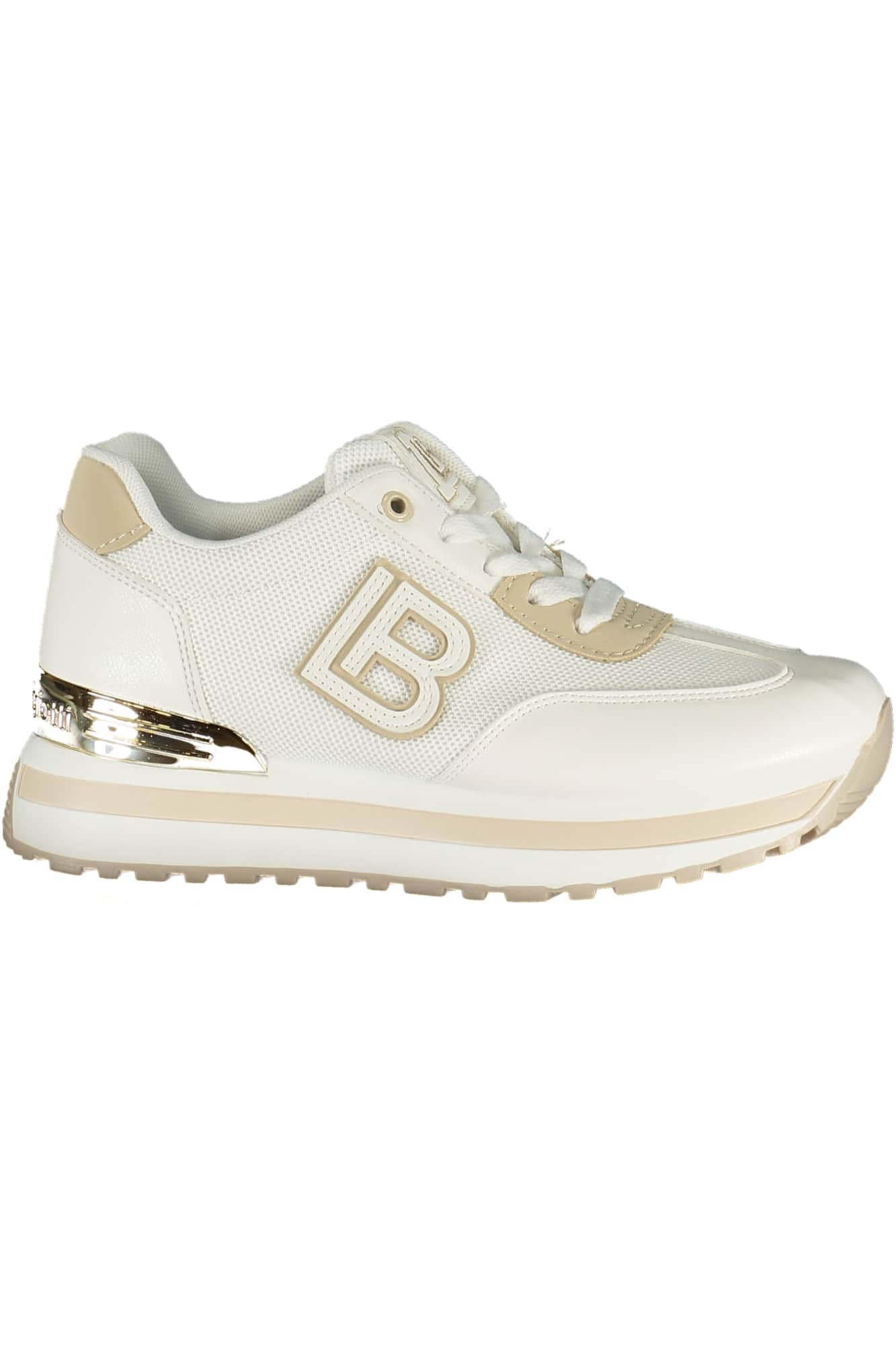 Laura Biagiotti mujer beige zapatillas deportivas