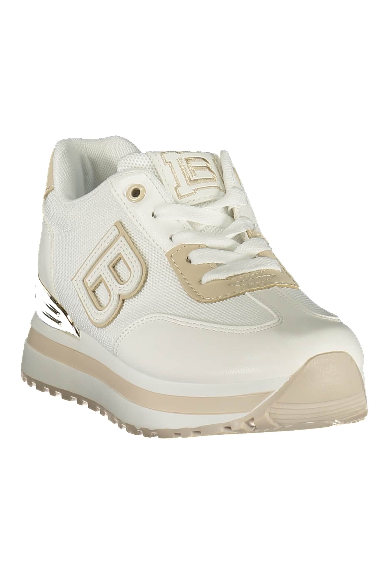 Laura Biagiotti mujer beige zapatillas deportivas