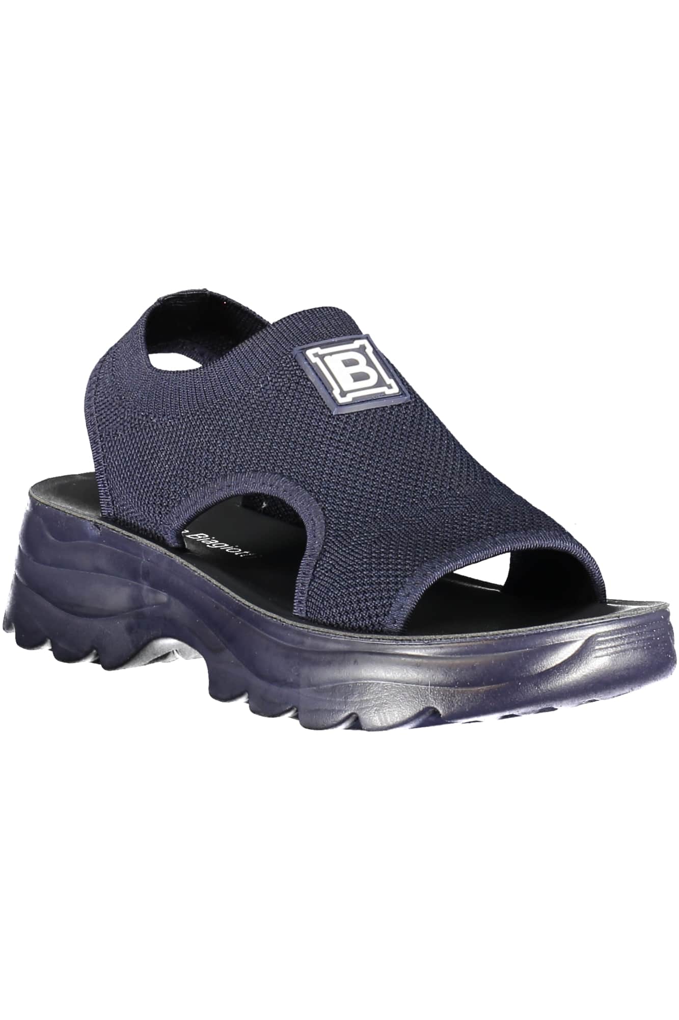 Laura Biagiotti mujer azul sandalias