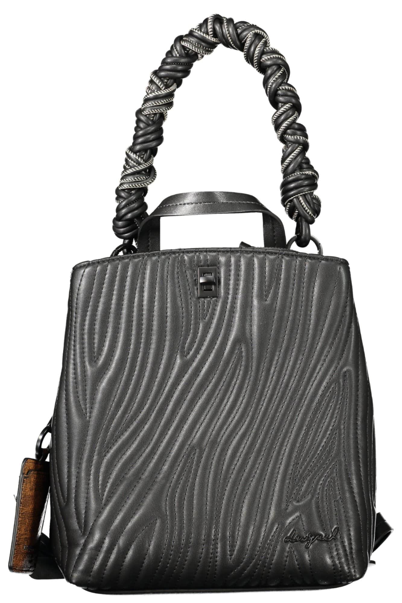 Desigual mujer negro mochila