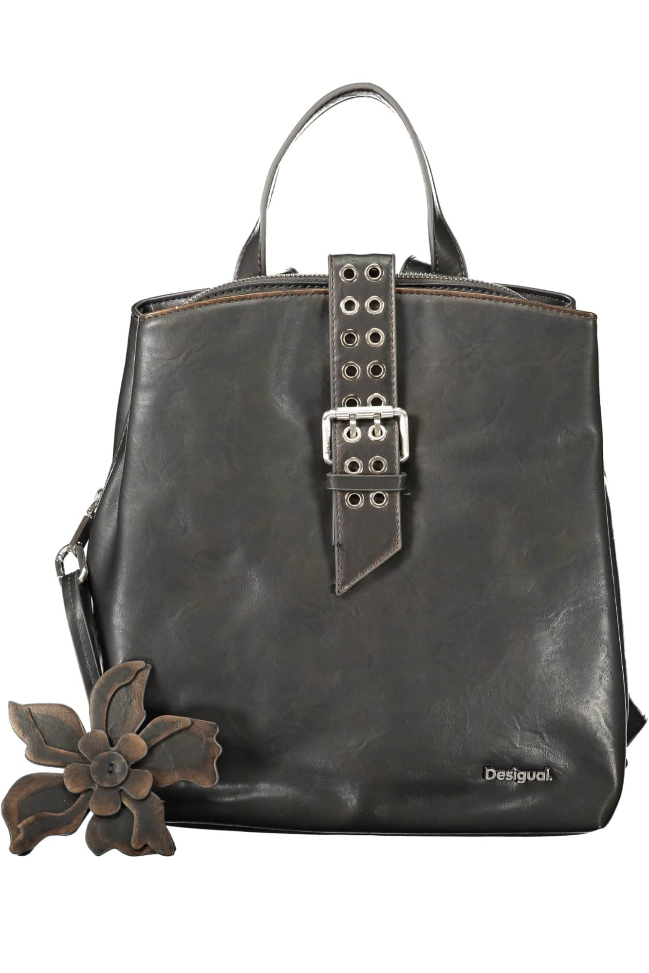 Desigual mujer negro mochila