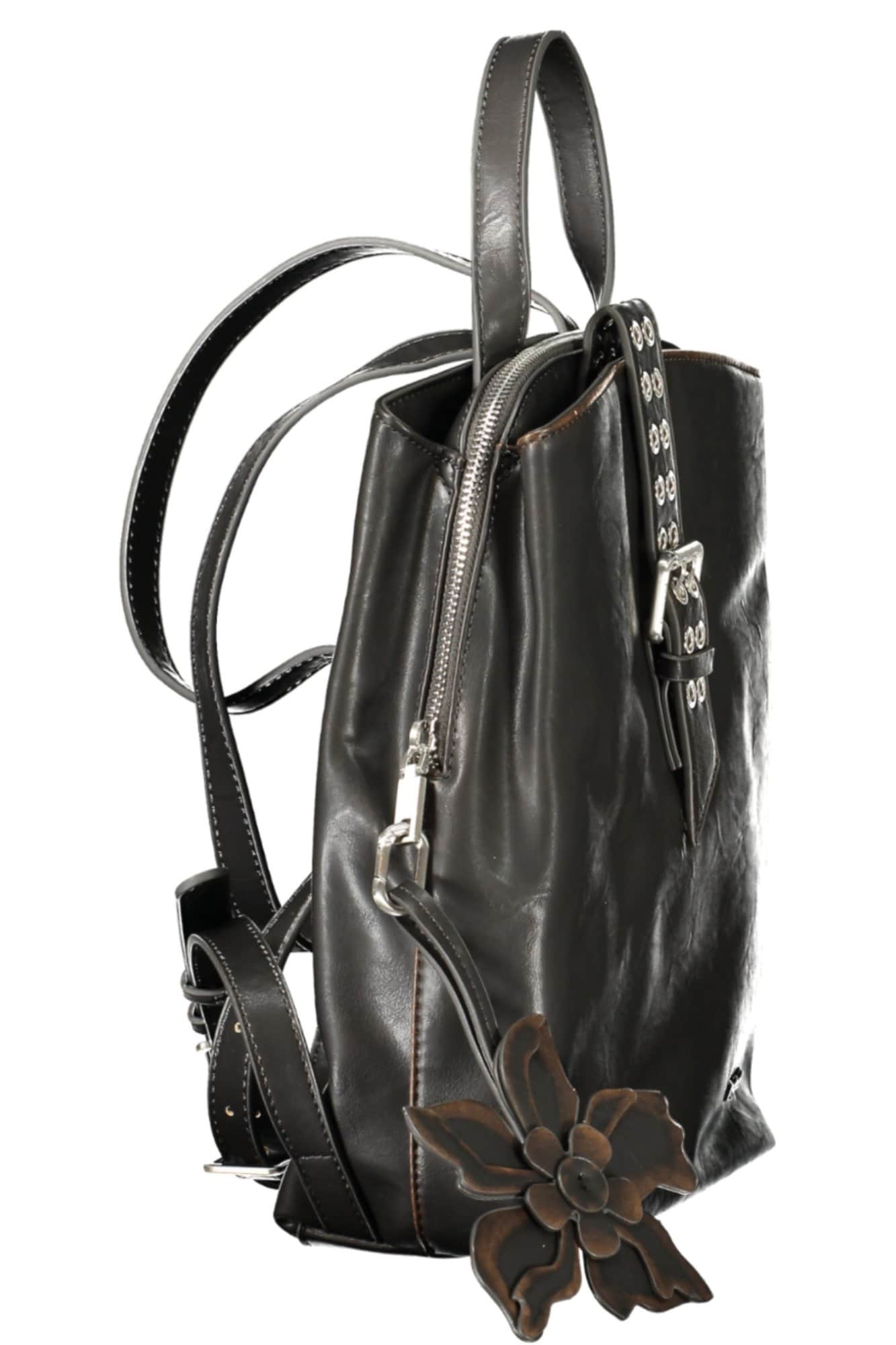 Desigual mujer negro mochila