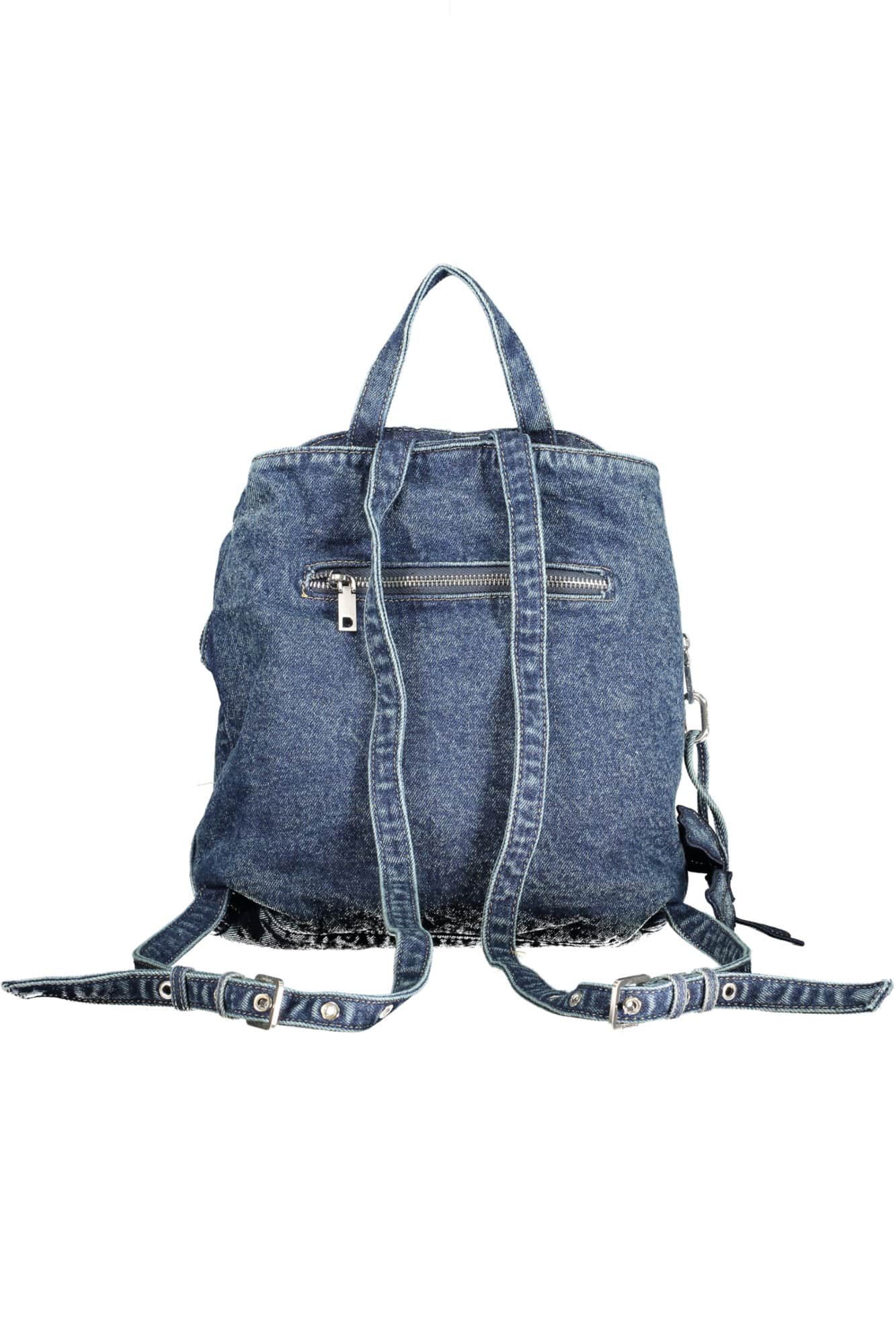 Desigual mujer azul mochila