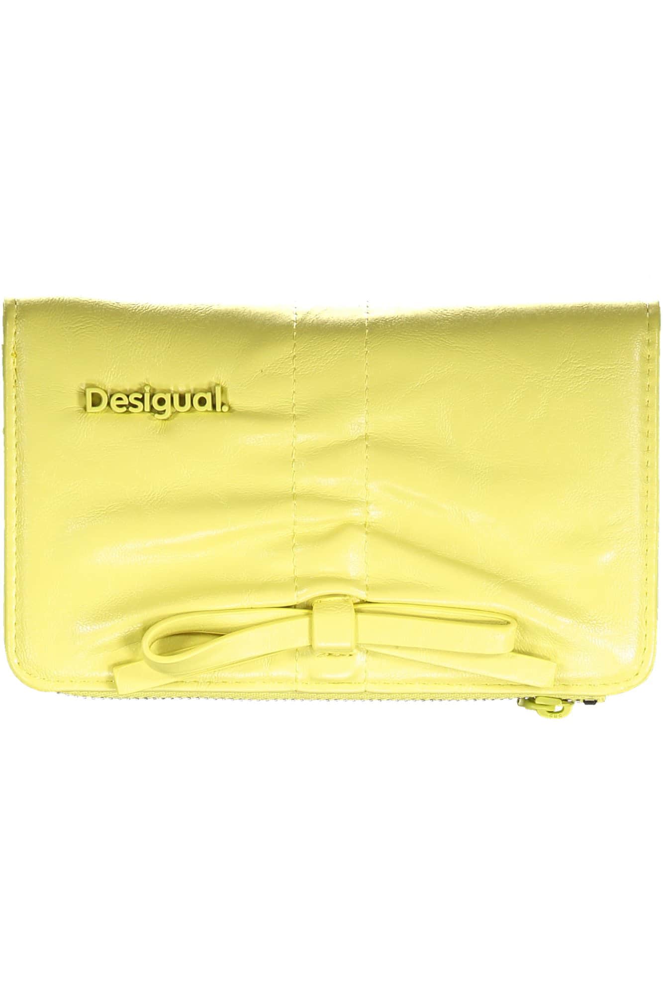 Desigual mujer amarillo cartera
