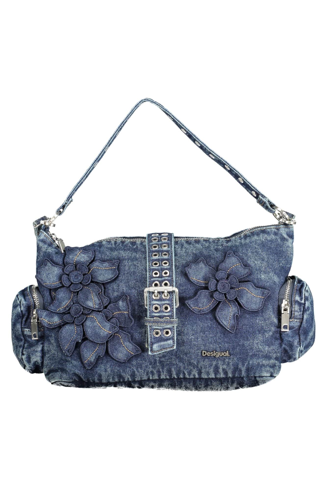 Desigual mujer azul bolso