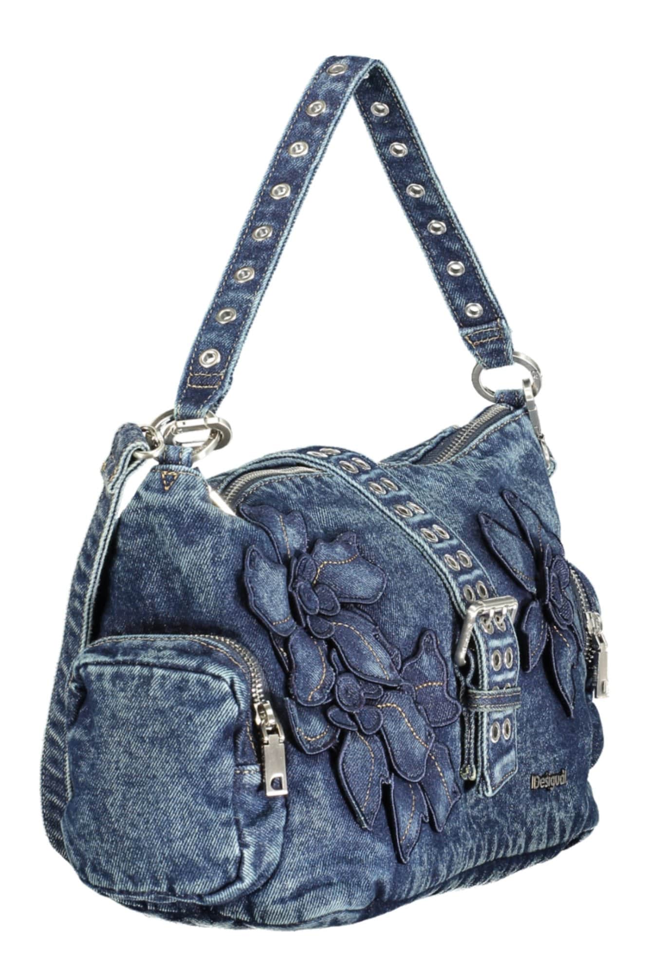 Desigual mujer azul bolso