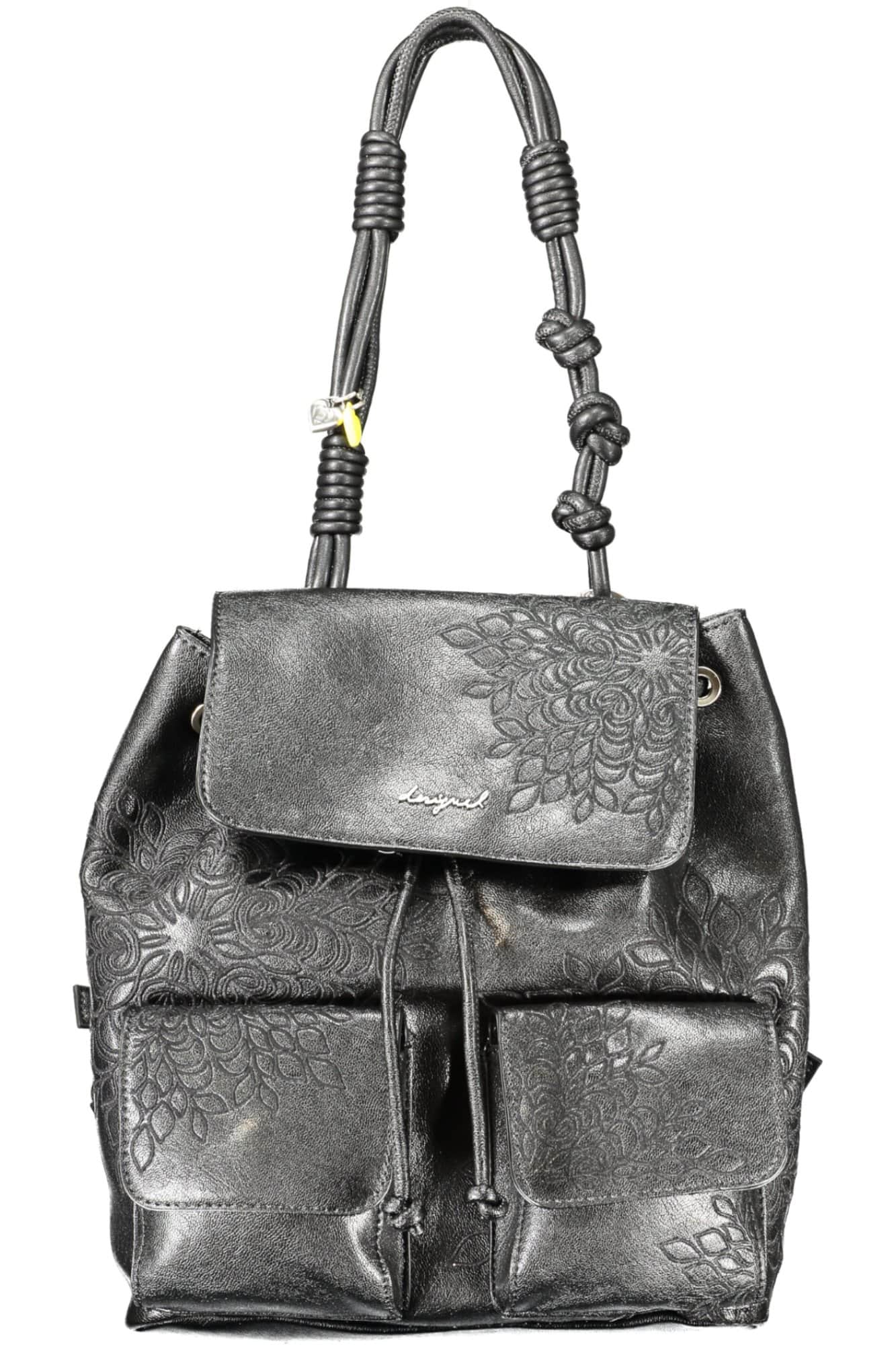 Desigual mujer negro mochila