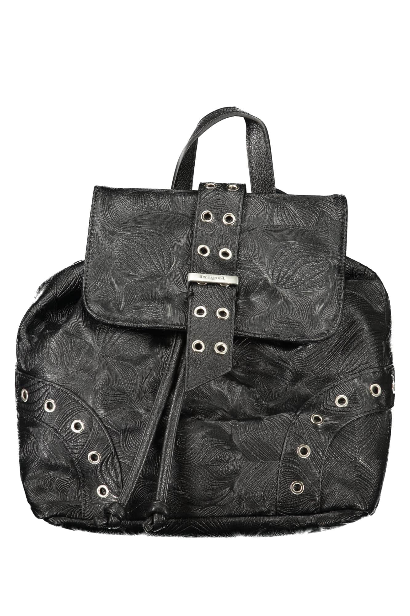 Desigual mujer negro mochila