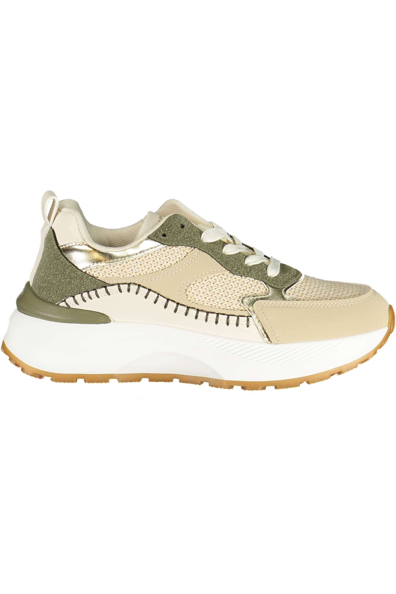 Laura Biagiotti mujer beige zapatillas deportivas