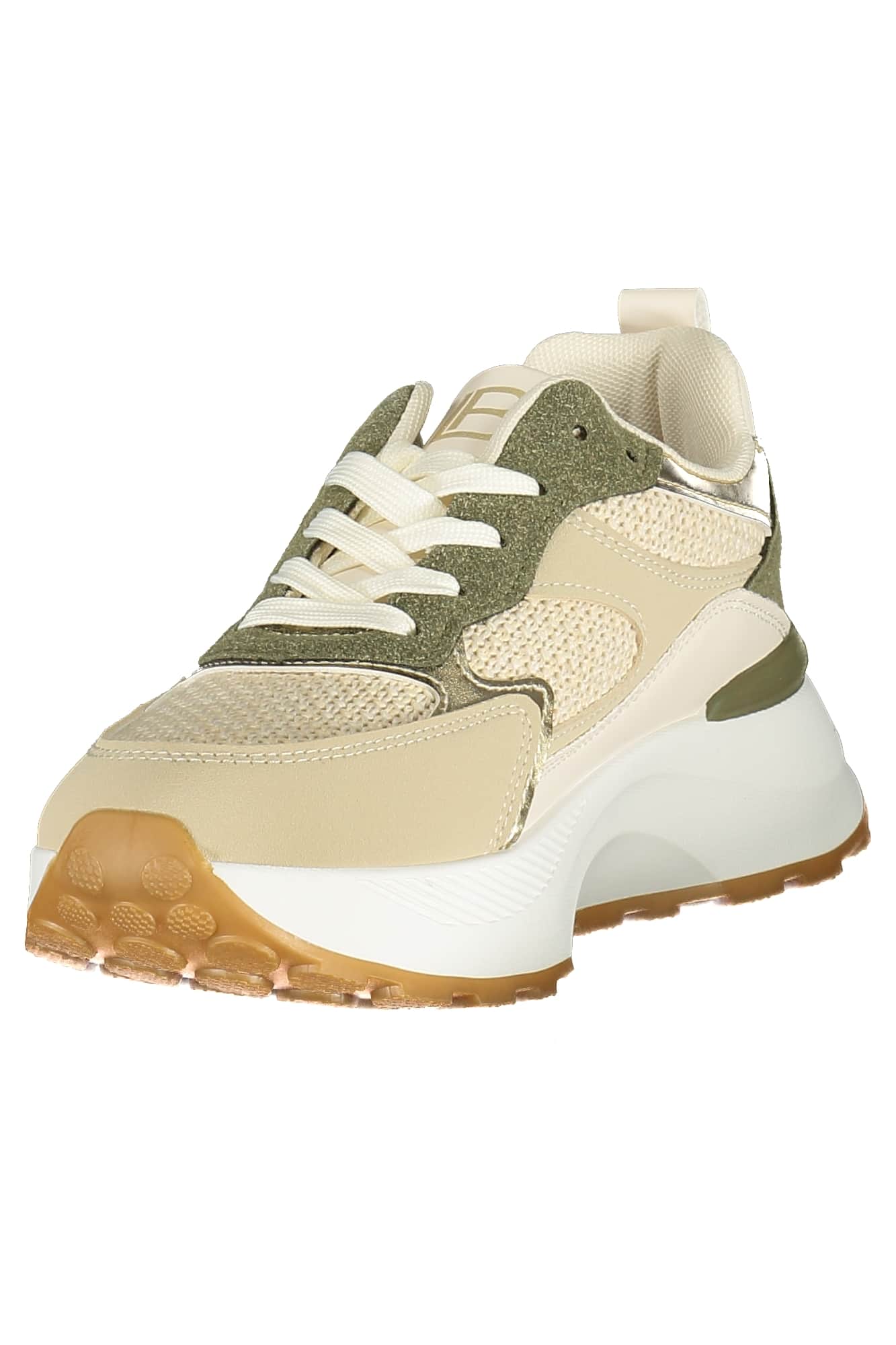 Laura Biagiotti mujer beige zapatillas deportivas