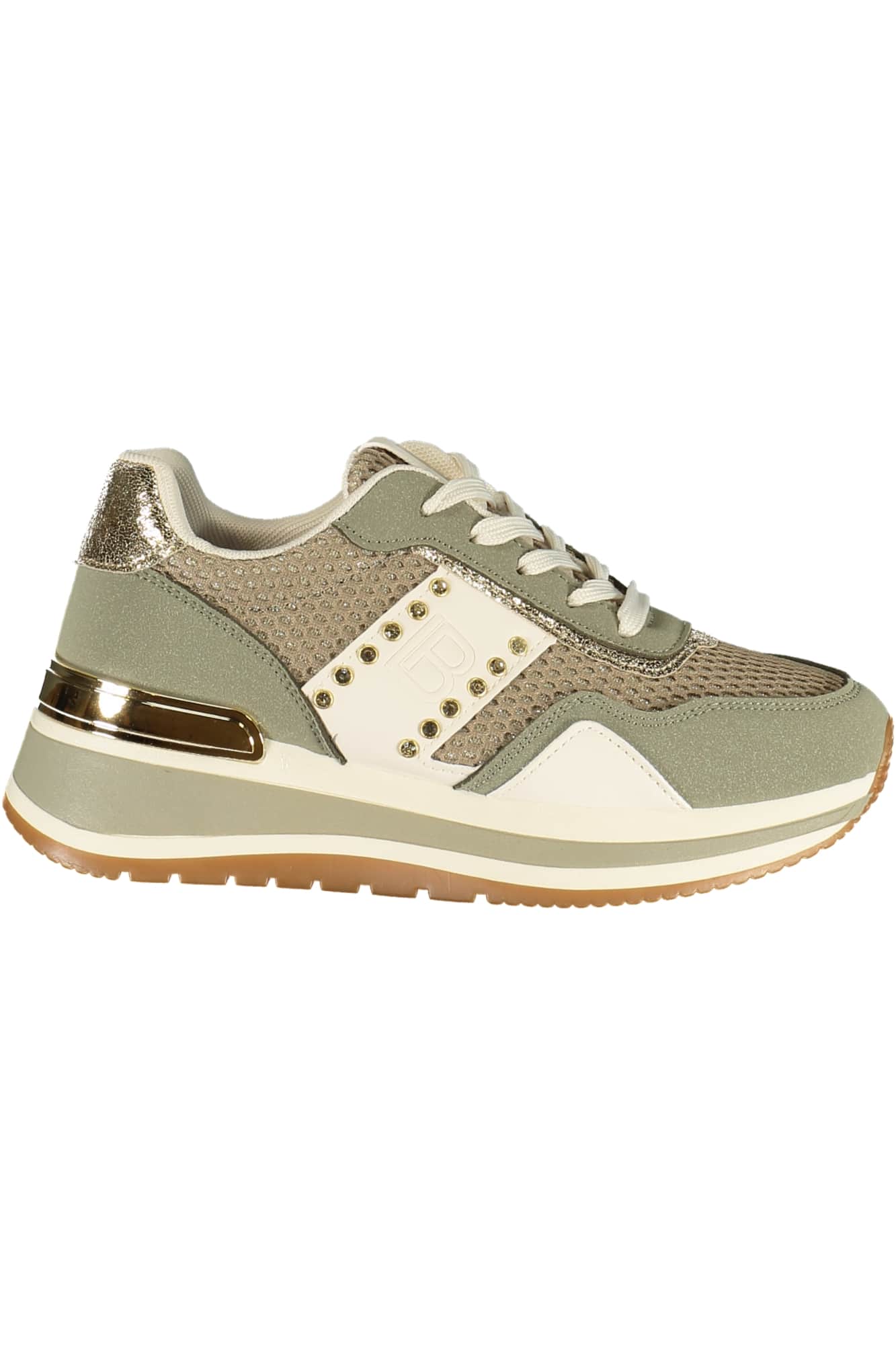 Laura Biagiotti mujer beige zapatillas deportivas