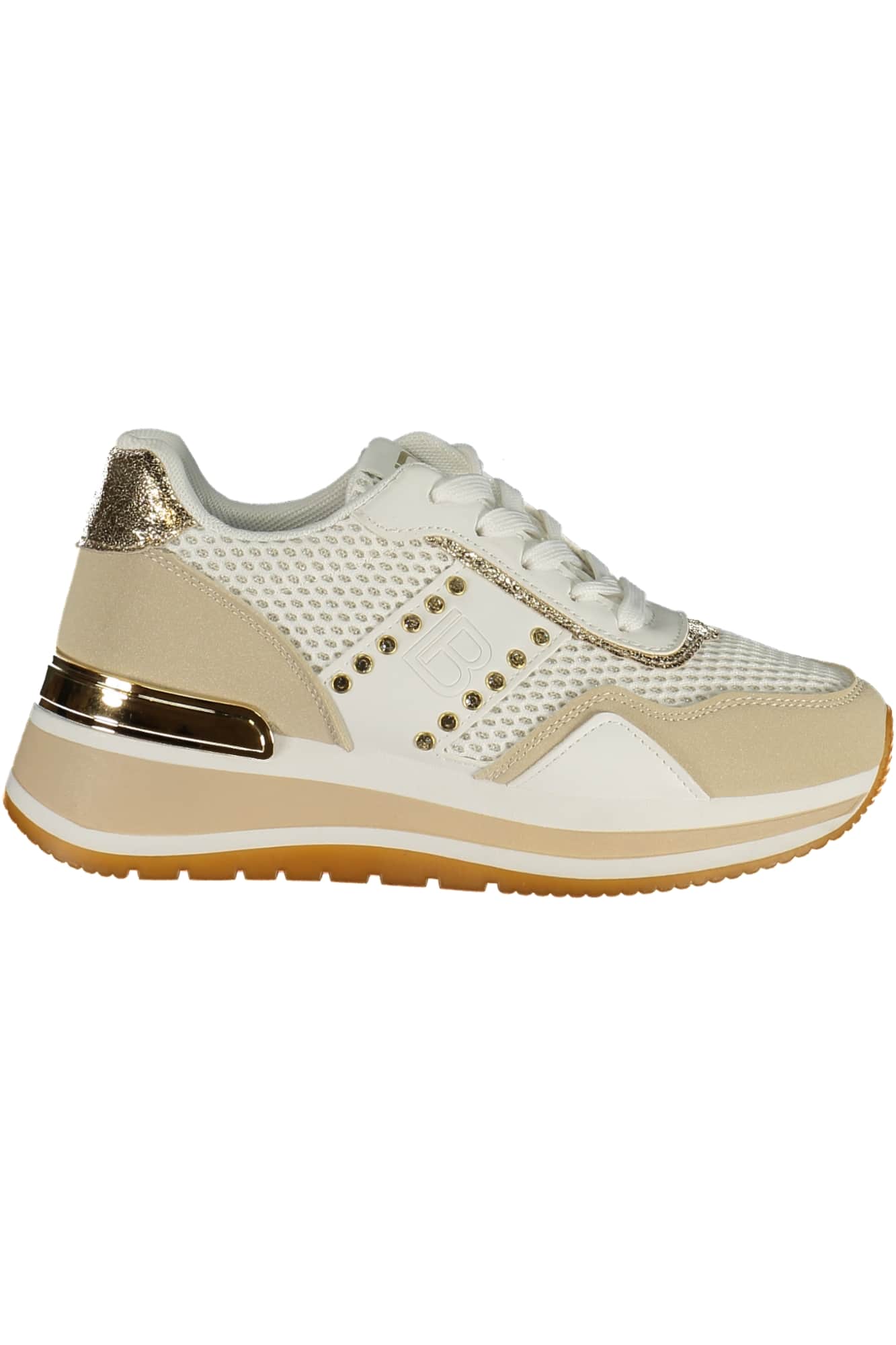 Laura Biagiotti mujer beige zapatillas deportivas