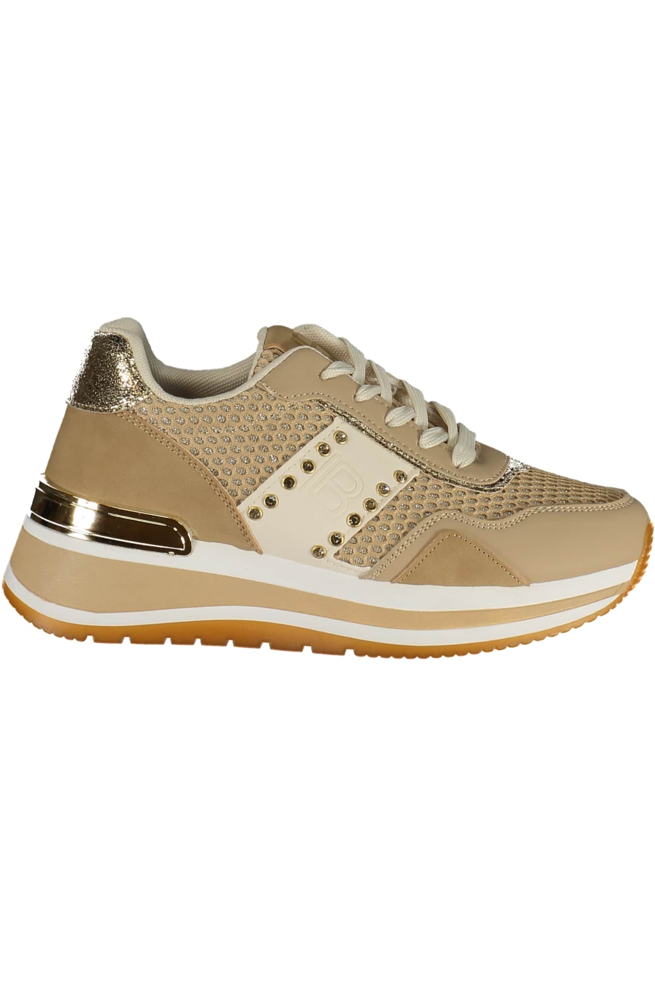 Laura Biagiotti mujer beige zapatillas deportivas