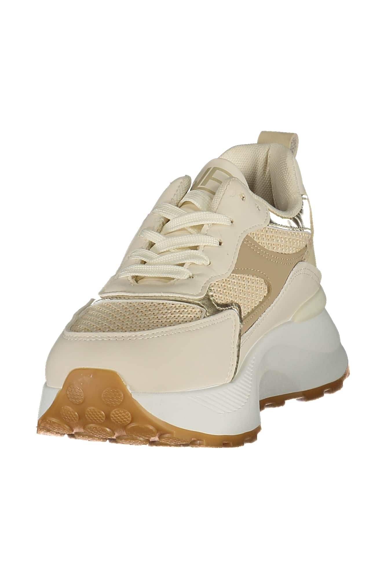 Laura Biagiotti mujer beige zapatillas deportivas