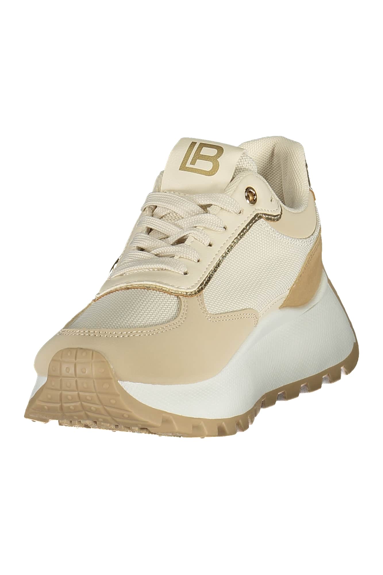 Laura Biagiotti mujer beige zapatillas deportivas