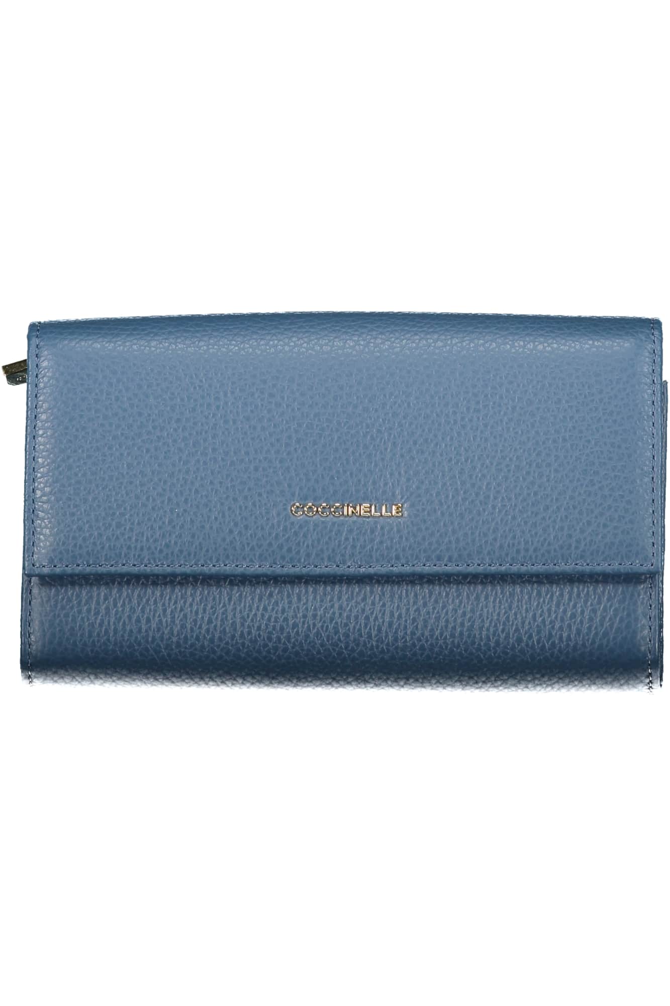 Coccinelle mujer azul cartera