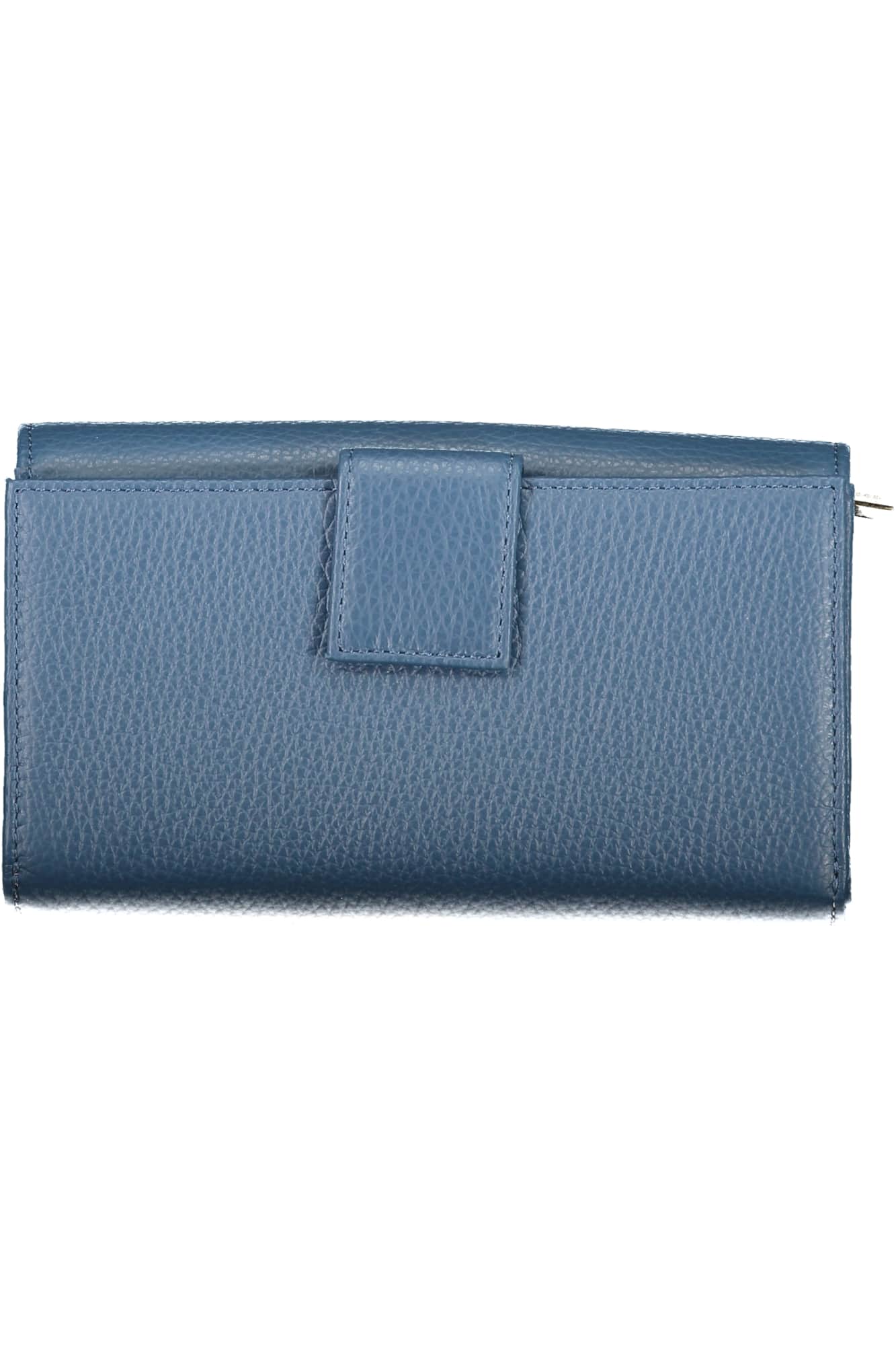 Coccinelle mujer azul cartera
